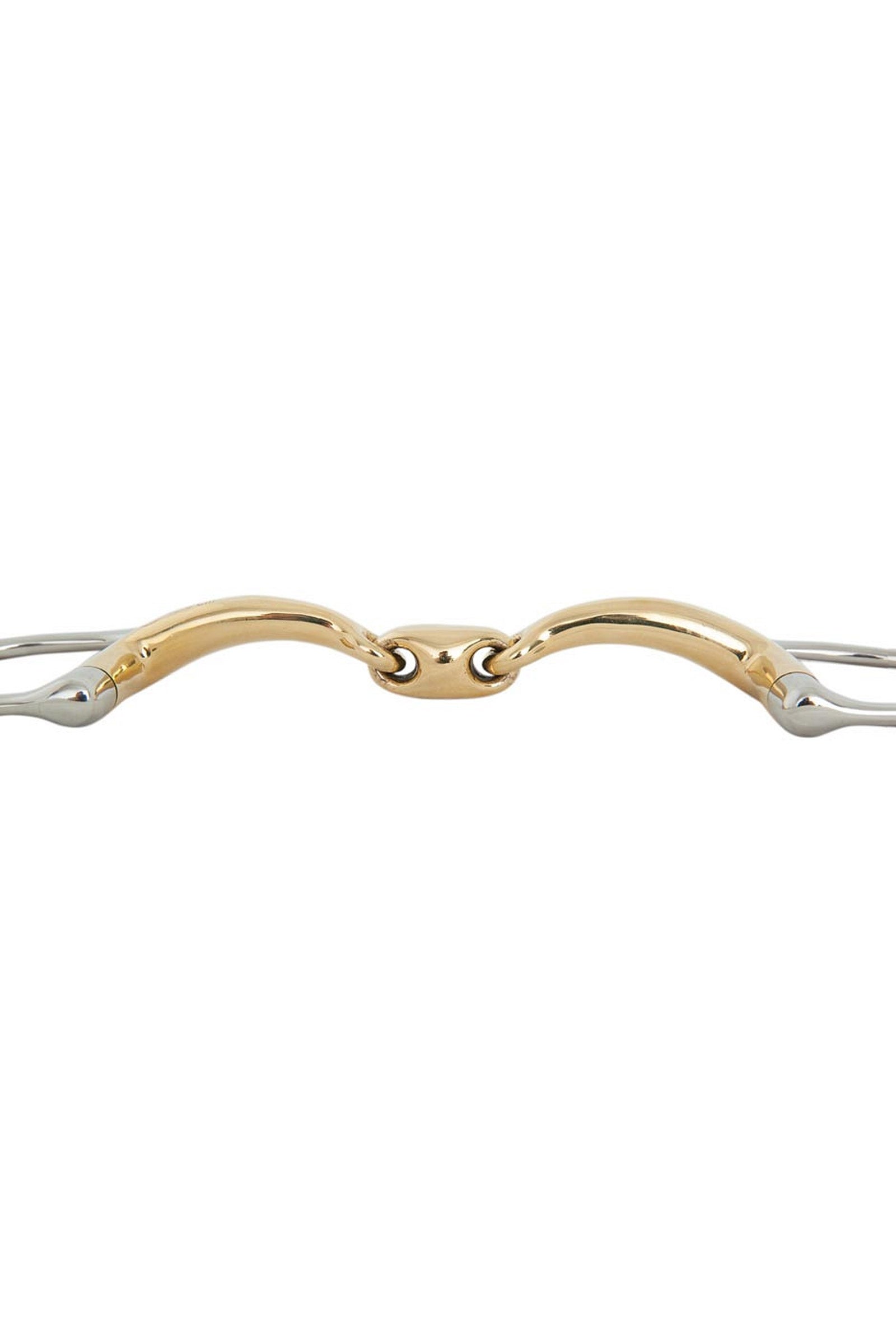 BR Soft Contact D-Ring Bit Double Jtd., 16 mm Horse Bits