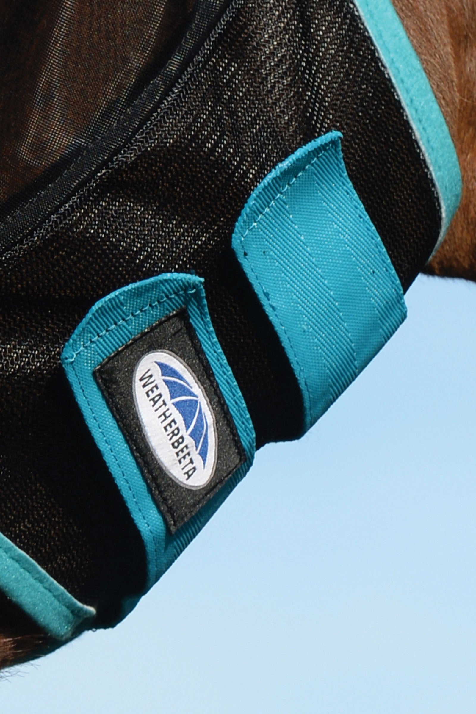 Weatherbeeta Comfitec Deluxe Fine Mesh Mask with Ears Antifly Protection for Horses