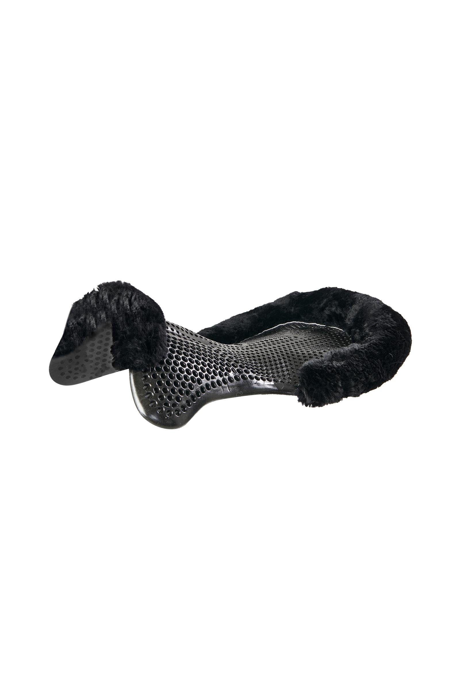 Acavallo Gel Non Slip Classic With Sheepskin Cut-Out Front Riser Saddle Pads