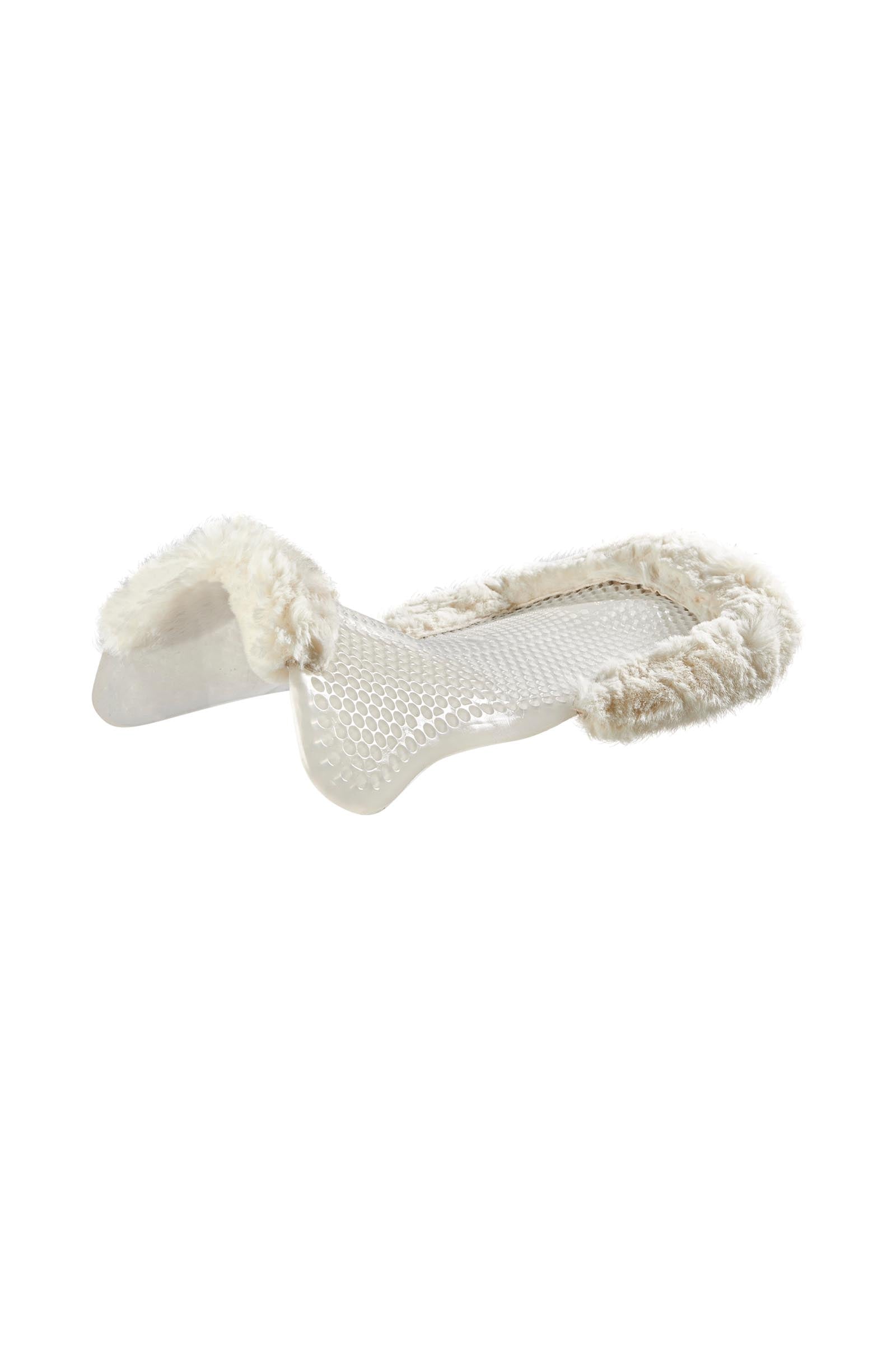 Acavallo Gel Anti-Rutsch Classic mit Schaffell Ausschnitt Vorderkeil Schabracken