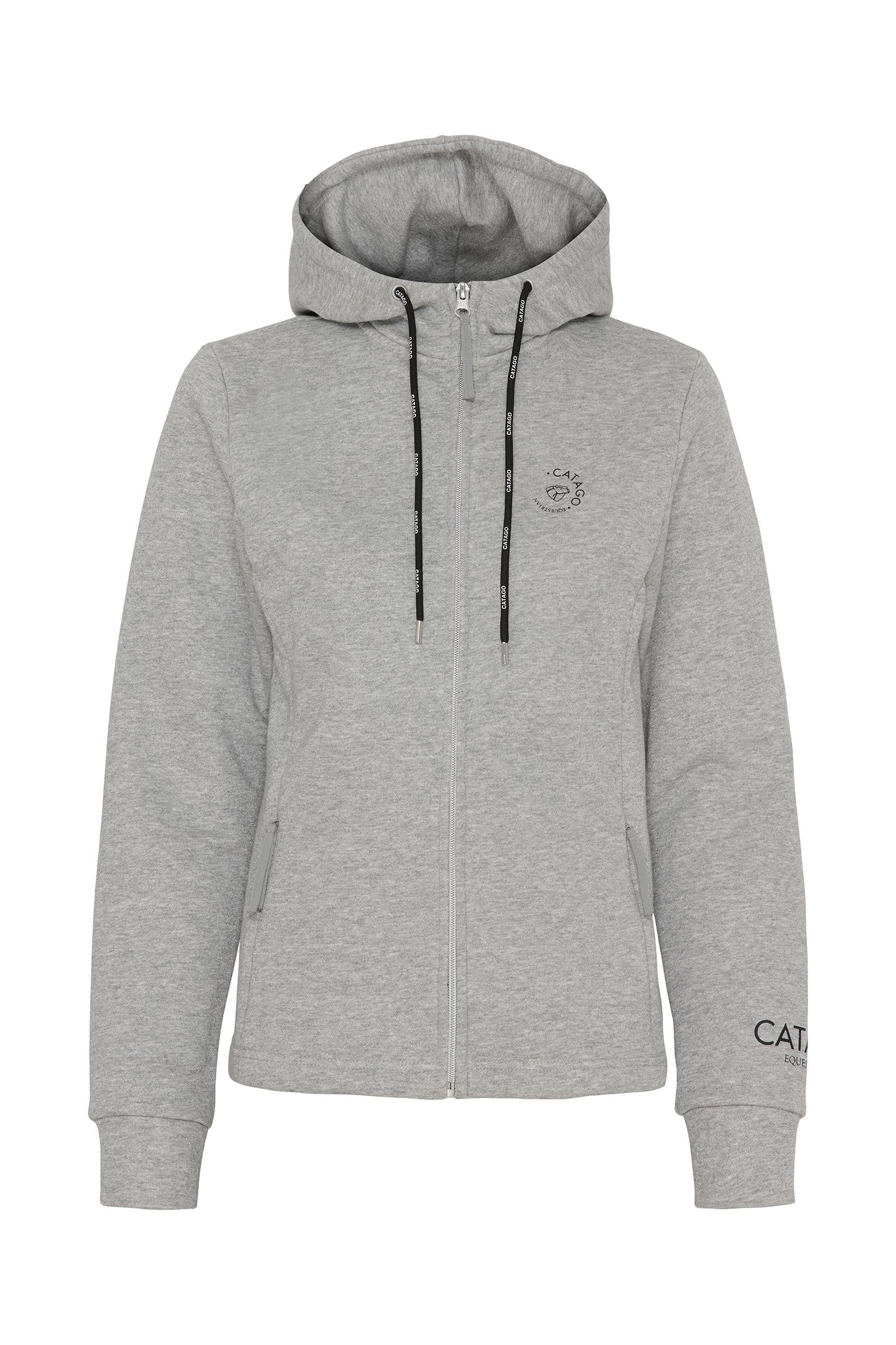 Catago Natalie Damen Hoodie mit Reißverschluss Damen Reitbekleidung