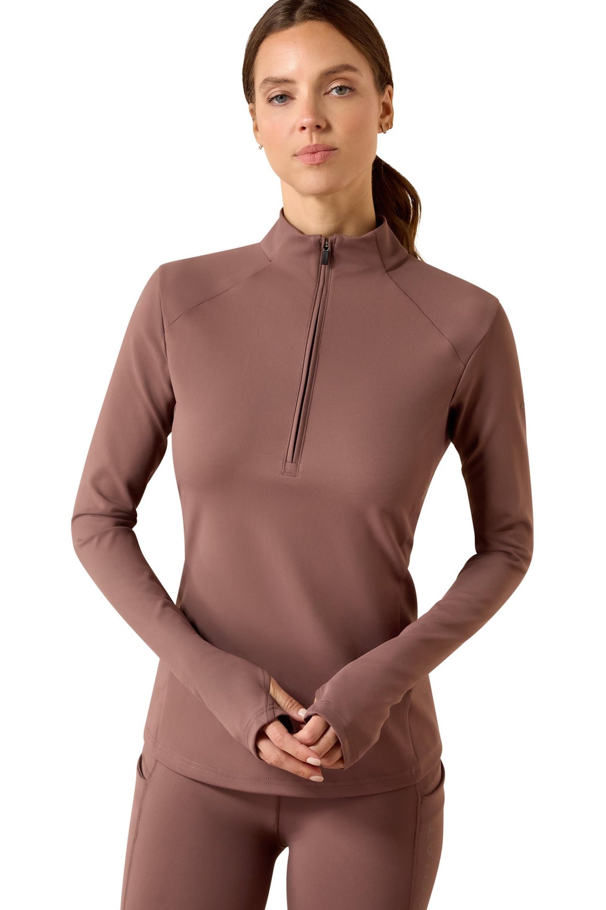 Ariat Damen Avail Baselayer mit halbem Reißverschluss Damen Reitbekleidung