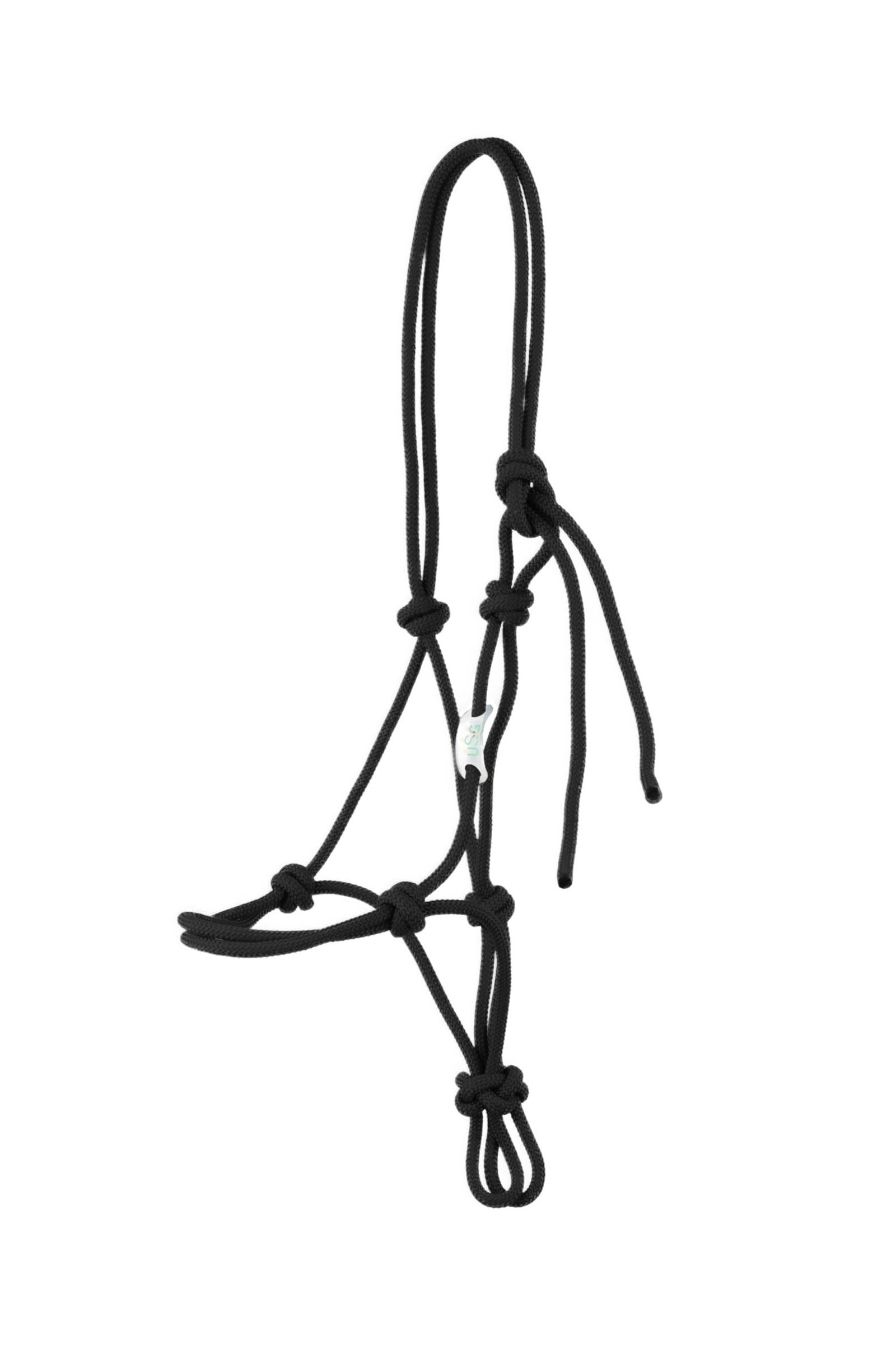 USG Basic Knotted Rope Halter Halfter & Stricke