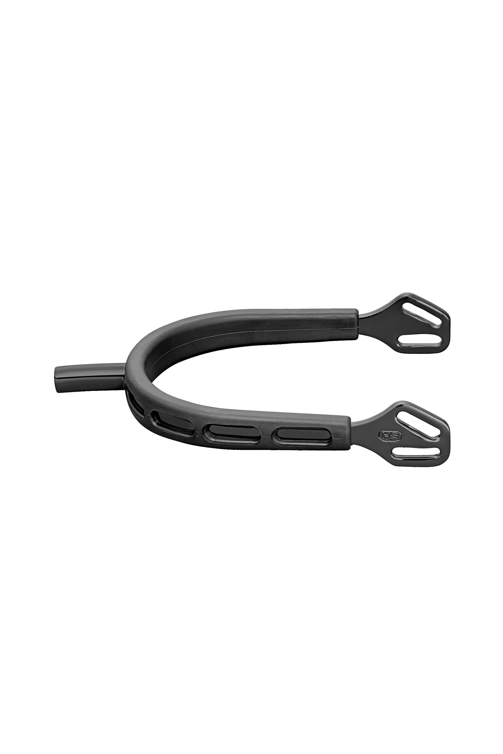 Sprenger Klimke Collection Sporen Ultra Fit Extra Grip, Black Series, Edelstahl, 25 mm Flachhals Gebisse