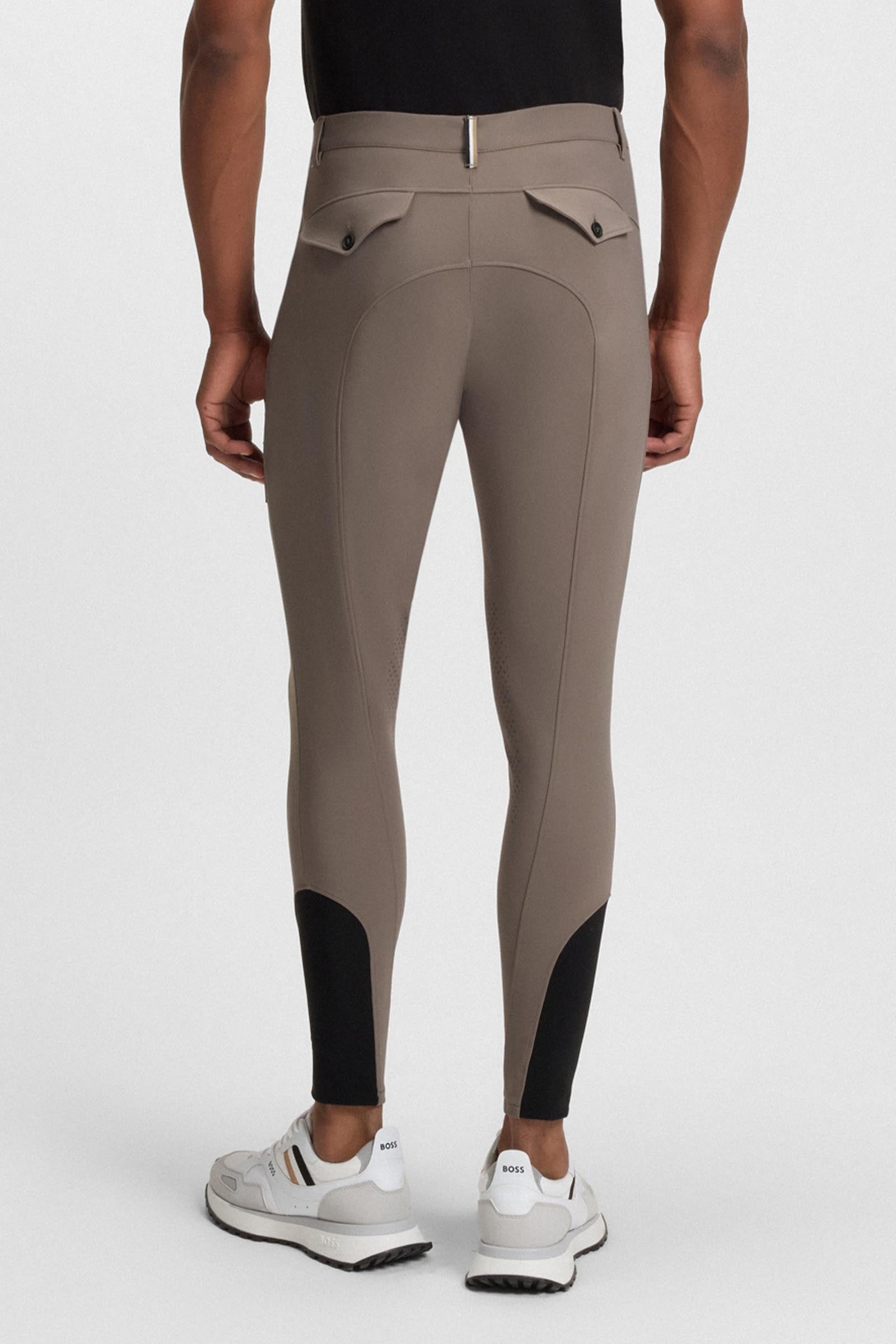 BOSS Equestrian Boss James Mens Knee Grip Technical Breeches Mens Riding Clothing