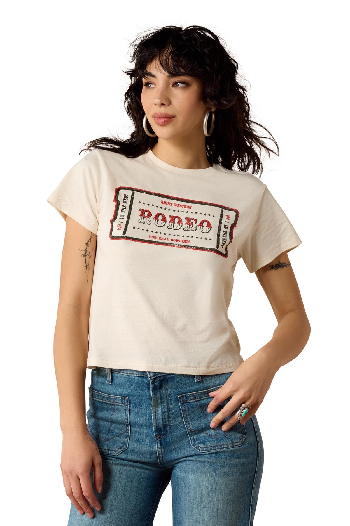 Ariat Damen One in the West T-Shirt Damen Reitbekleidung