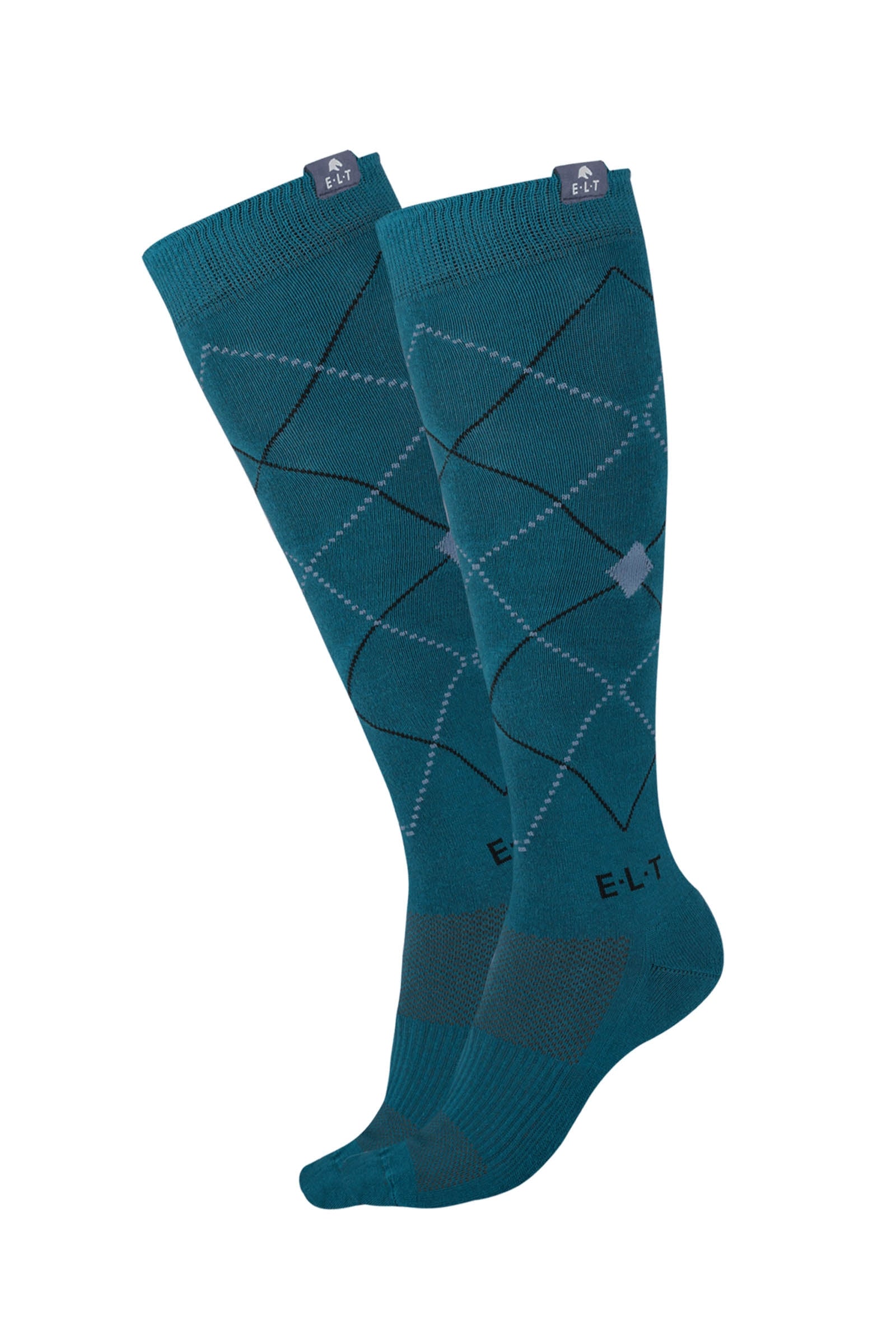 ELT Argyle atmungsaktive Reitsocken Kniestrümpfe & Reitsocken