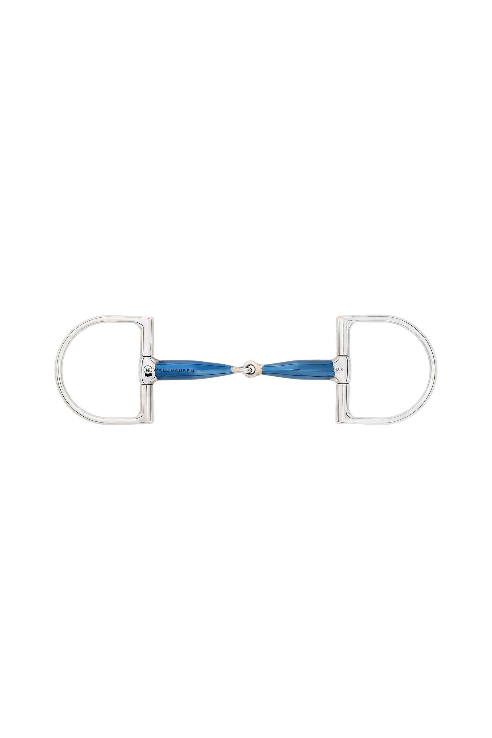 Waldhausen Sweet Iron D-Ring Bit, Single Jt., 16 mm Horse Bits