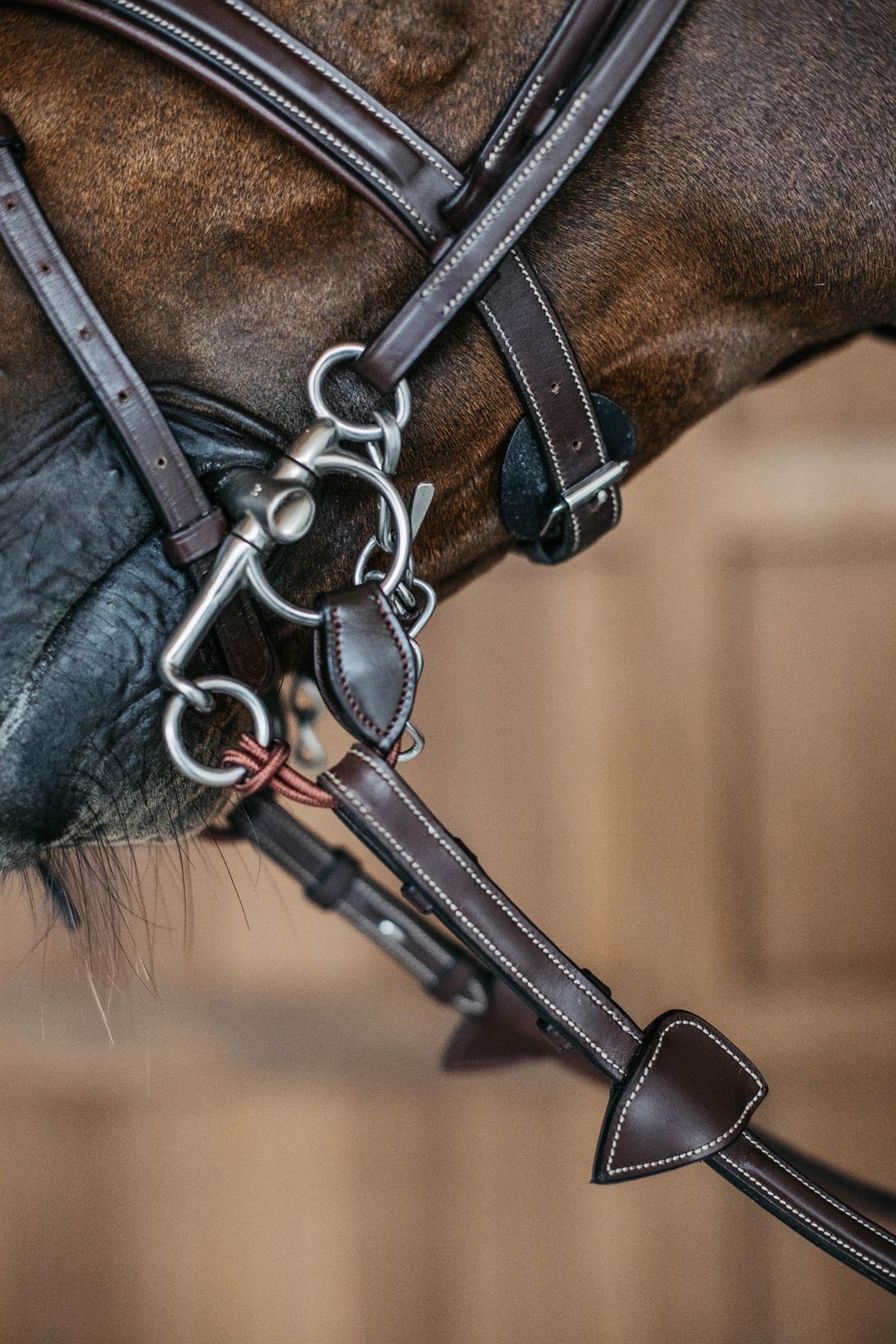 Dy'on Short Pelham Strap Horse Bits