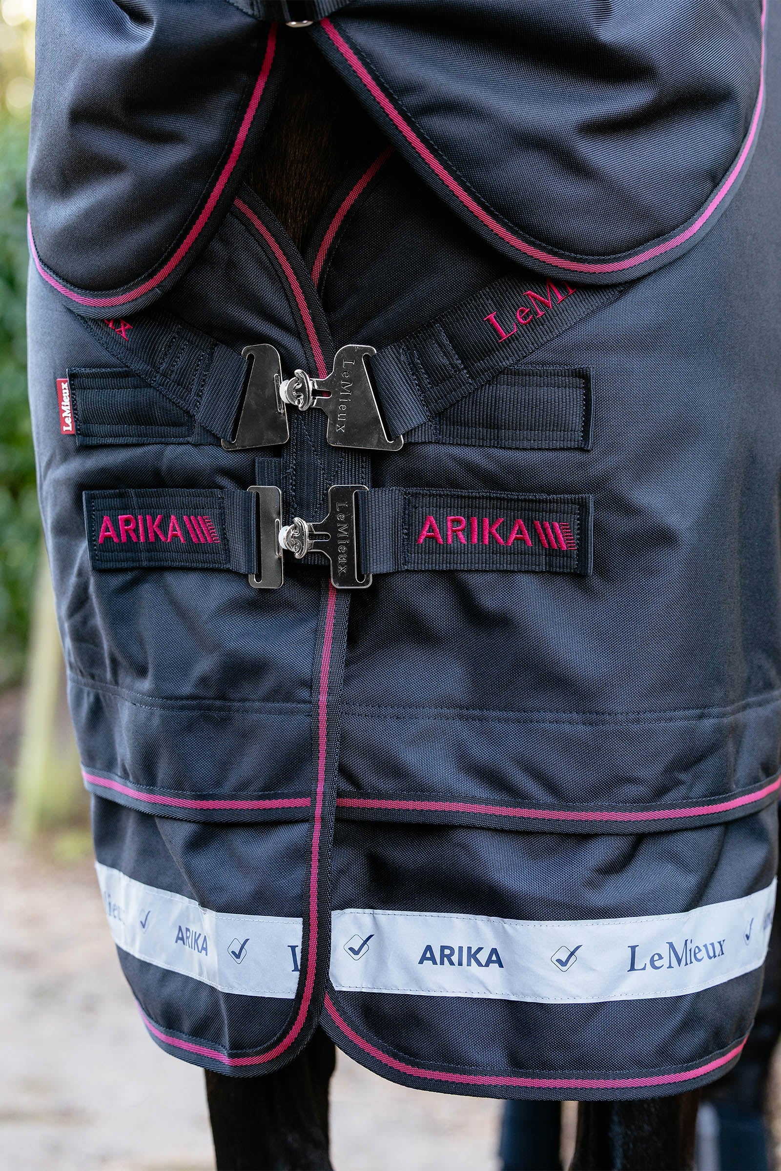 LeMieux Arika Storm-Tek Turnout Rug With Detachable Neck, 100 g Horse Rugs