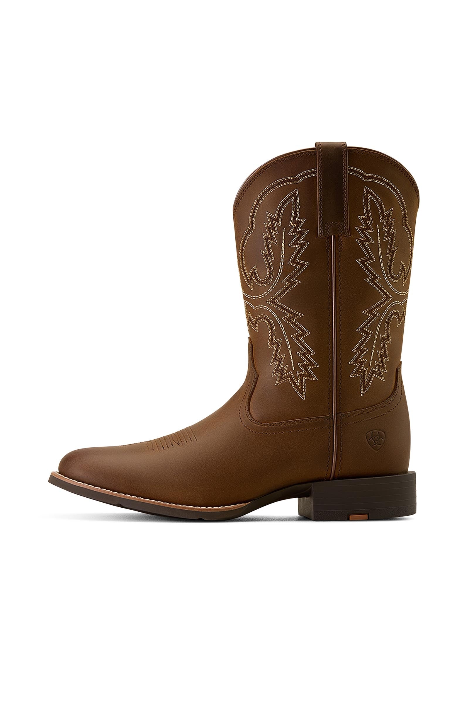 Ariat Men's Sport Stratten Wide Toe Cowboy Boots Mens Riding Clothing