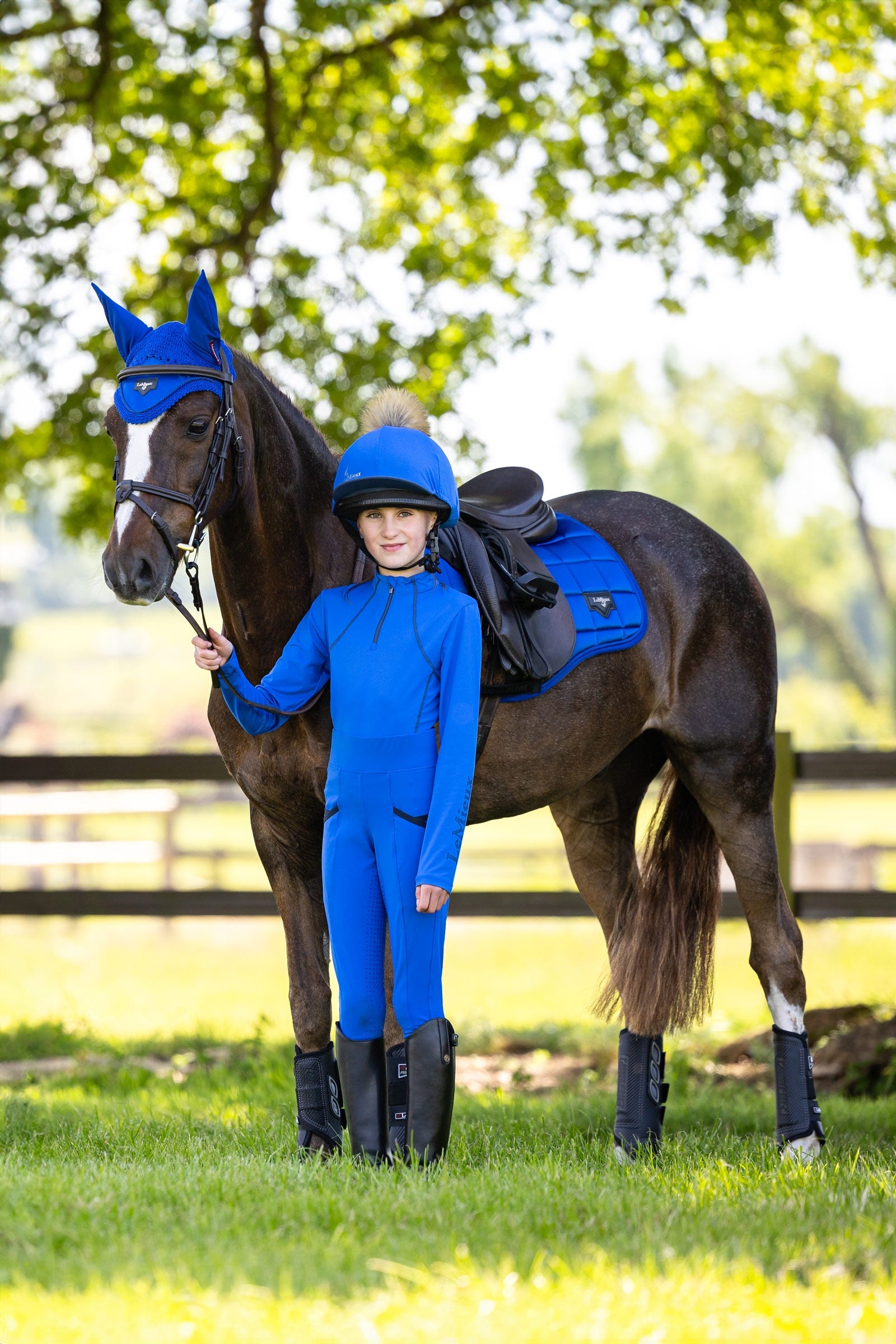 LeMieux Loire Classic Square Close Contact Saddle Pad Saddle Pads