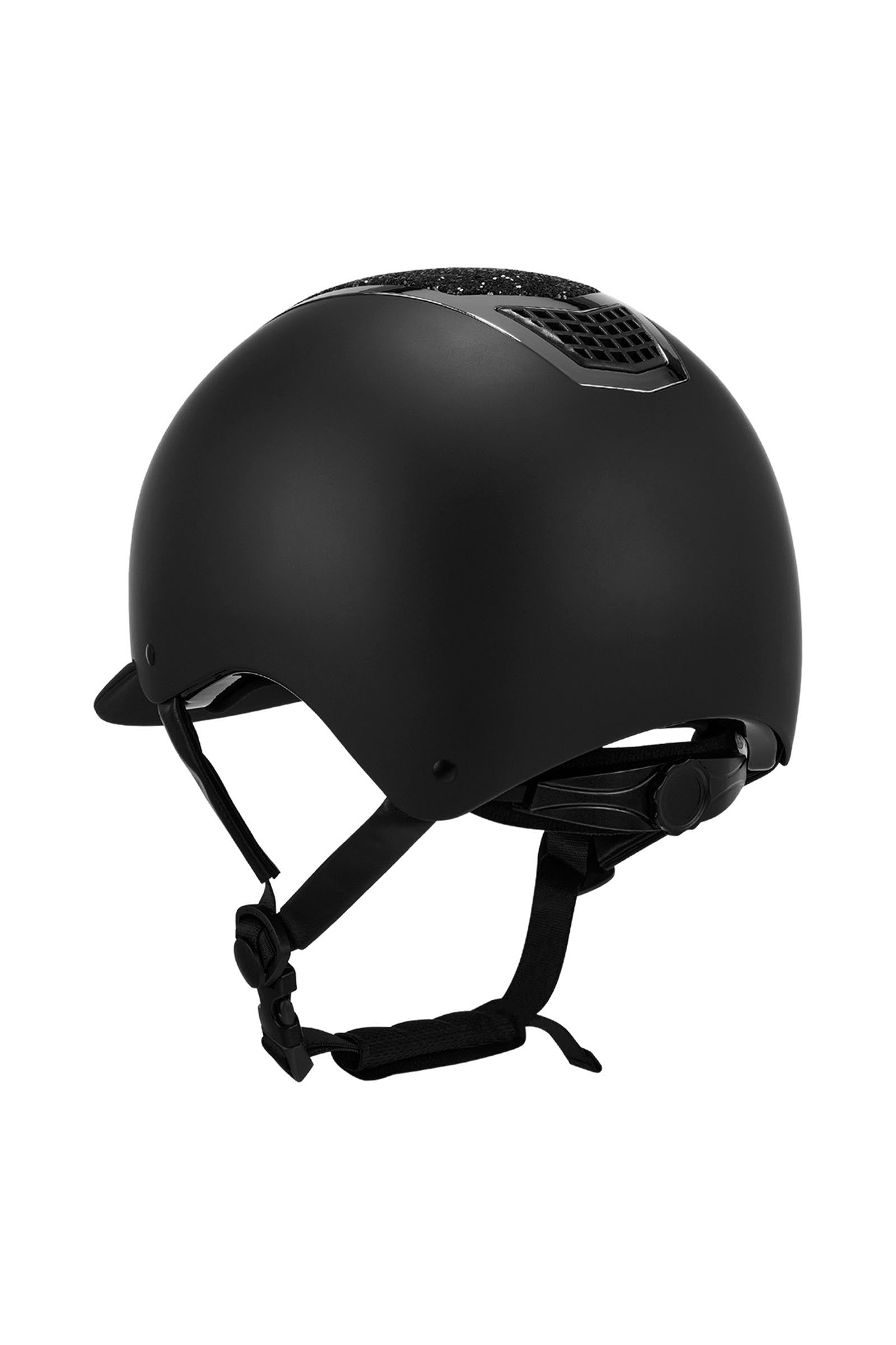 Equestro Helmet With Rhinestones En 1384-2023 Homologation Safety Equipment