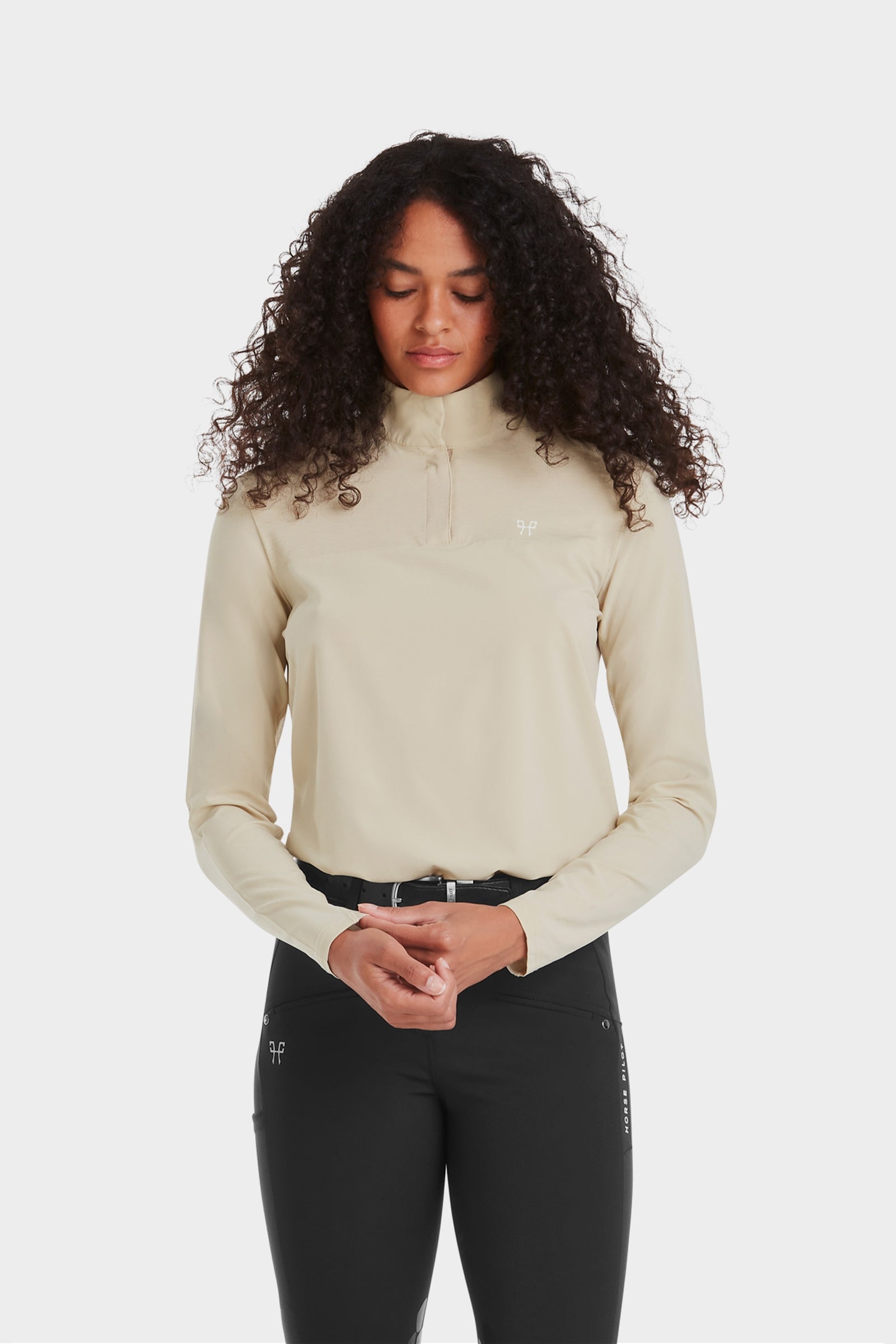 Horse Pilot Sunrise Damenhemd Damen Reitbekleidung