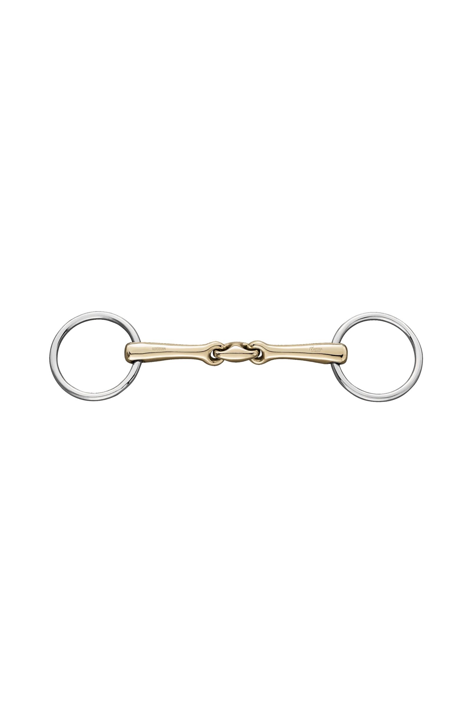 Sprenger Klimke Collection KK Ultra Unterlegtrense, doppelt gebrochen, 14 mm, Sensogan Gebisse