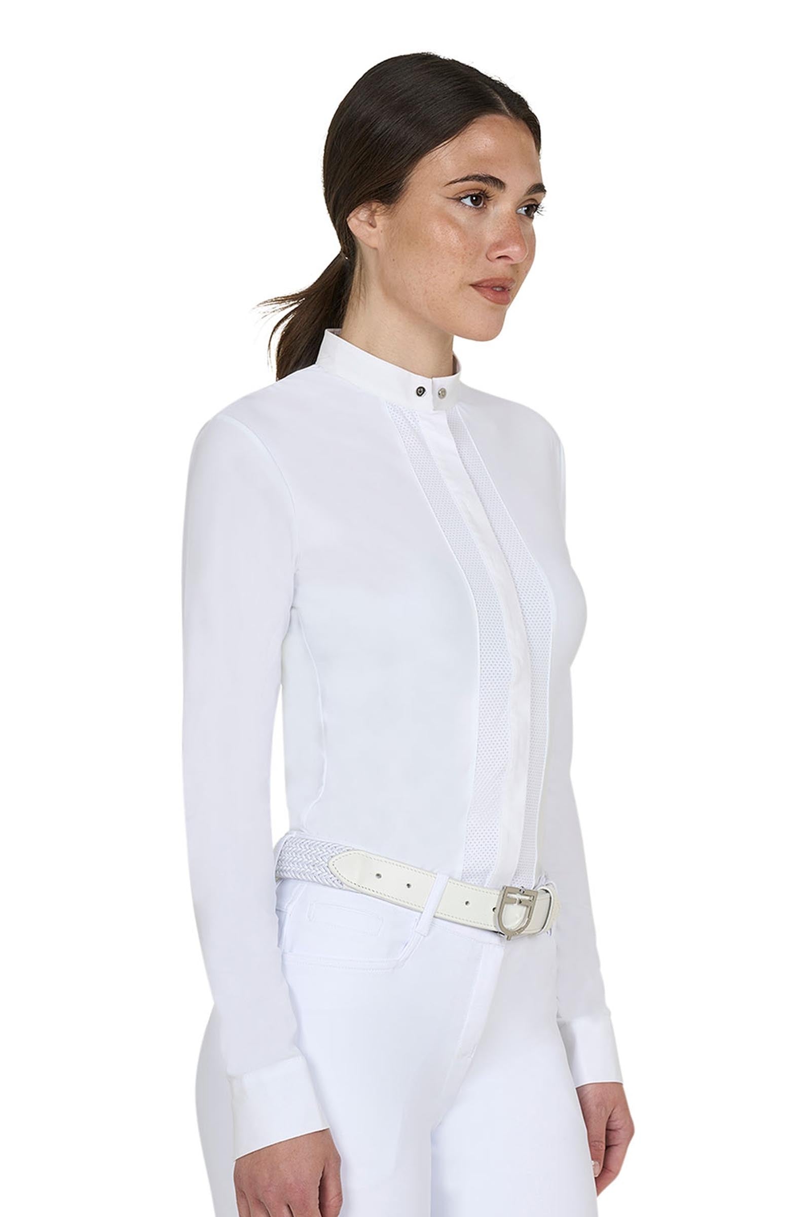 Equestro SS2026 Women's Micromesh Competition Polo Shirt Women’s Riding Clothing