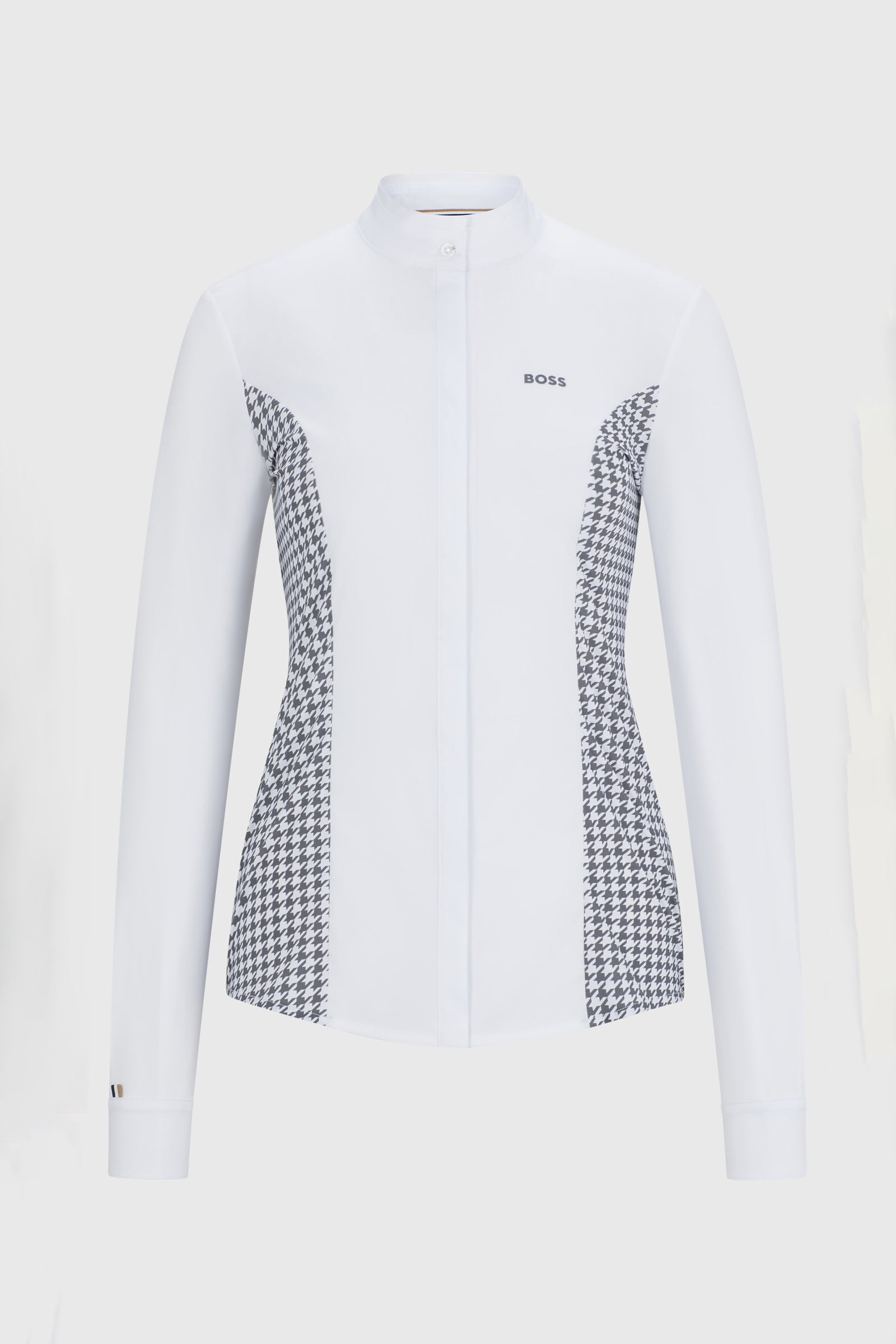 BOSS Equestrian Boss Emma Turnierbluse Houndstooth Damen Reitbekleidung