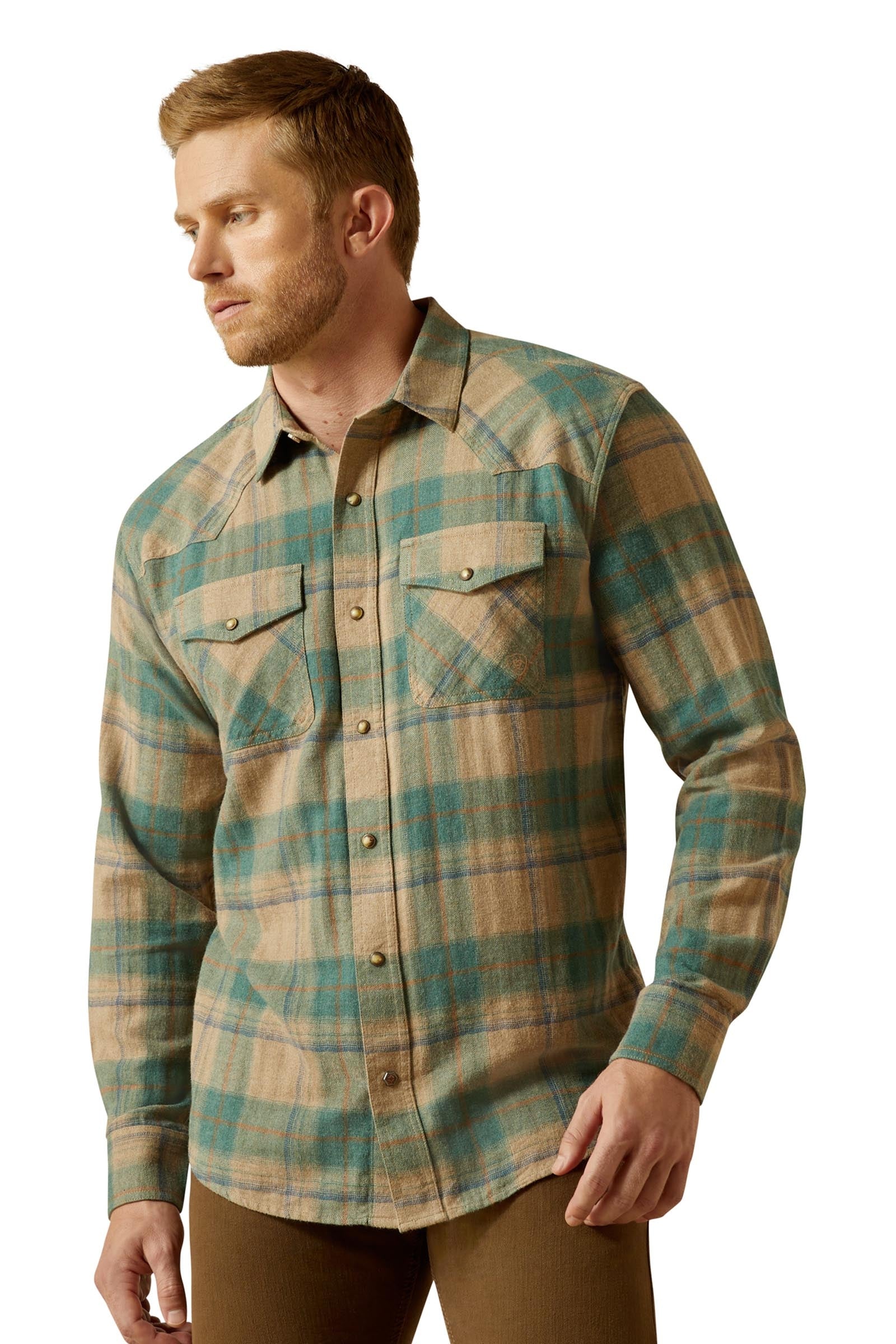 Ariat Huxlee Retro Fit Herren Hemd Herren Reitbekleidung