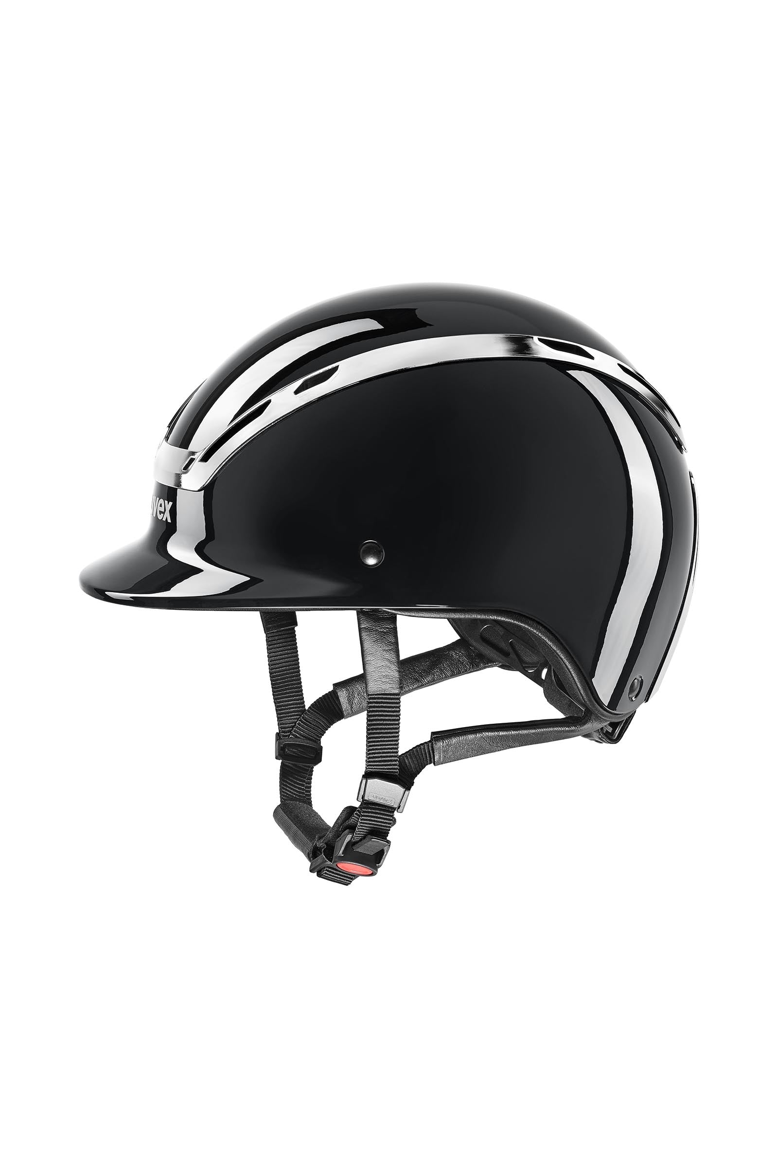 Uvex Exxeed Shiny Chrome Reithelm Reithelme & Sicherheitswesten