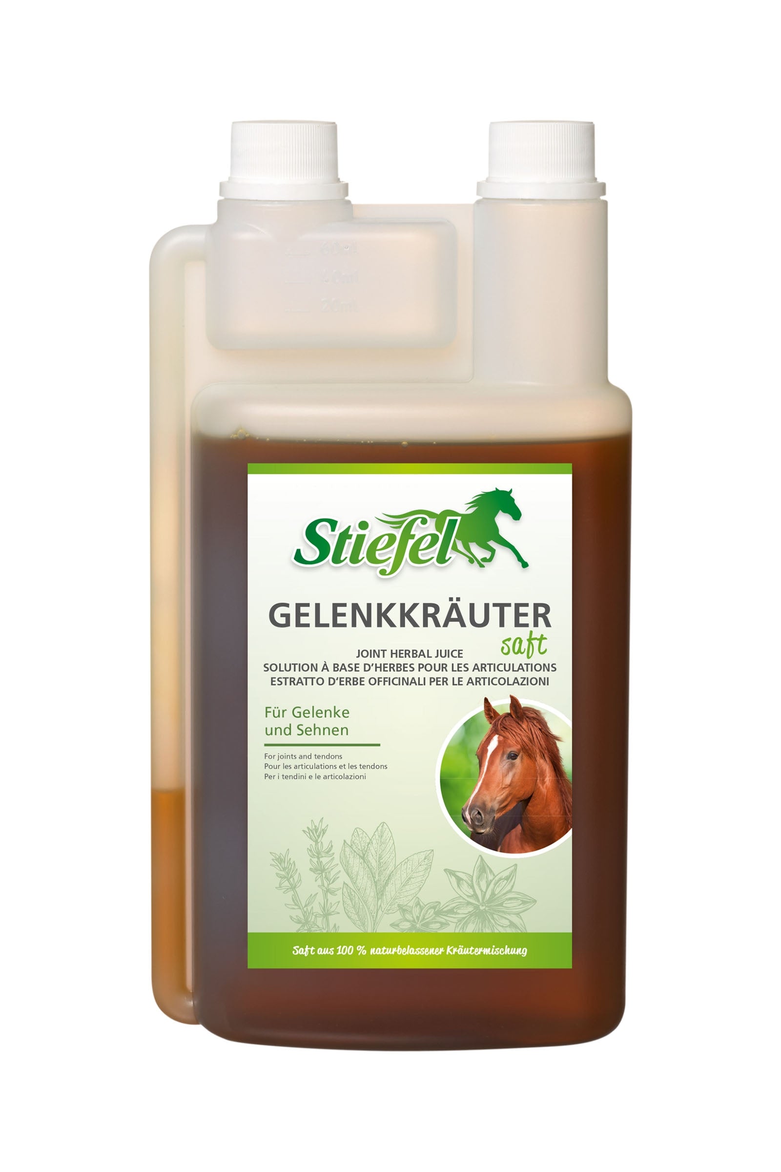 Stiefel Gelenkkräuter Saft, 1l Horse Feed & Nutrition