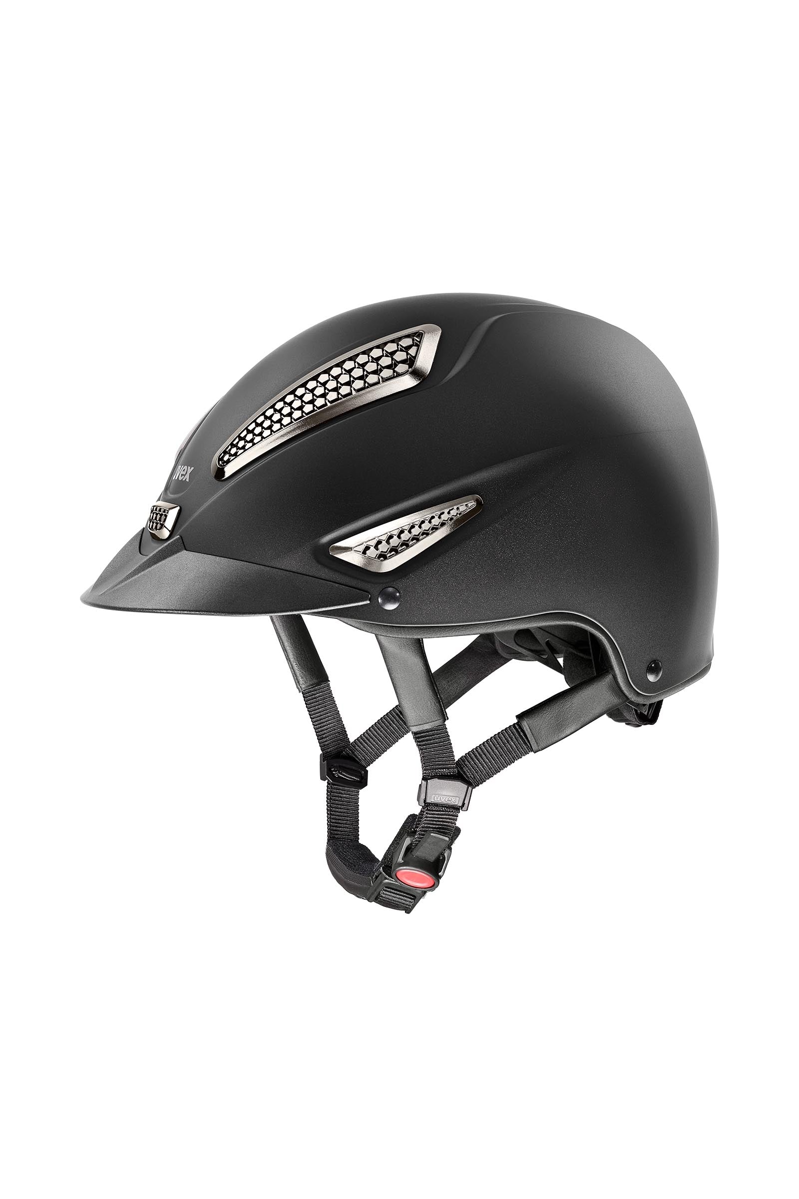 Uvex Perfexxion III Chrome Riding Helmet Safety Equipment
