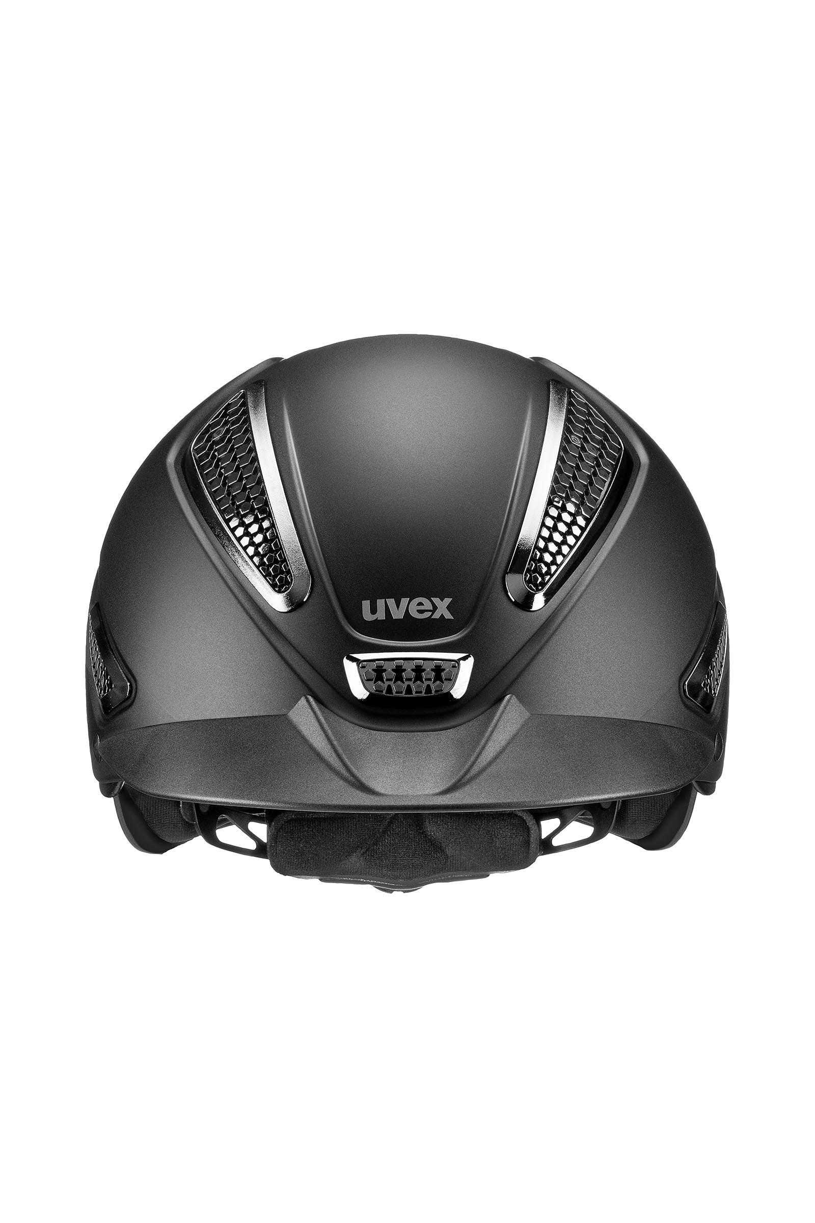 Uvex Perfexxion III Chrome Riding Helmet Safety Equipment