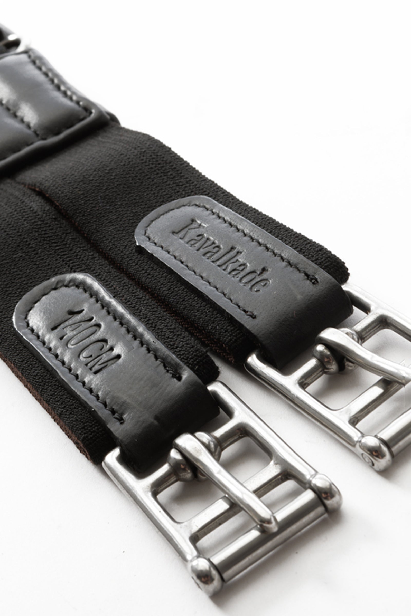 Kavalkade Soft leather girth Comfort, elastic Saddles, Girths & Stirrups