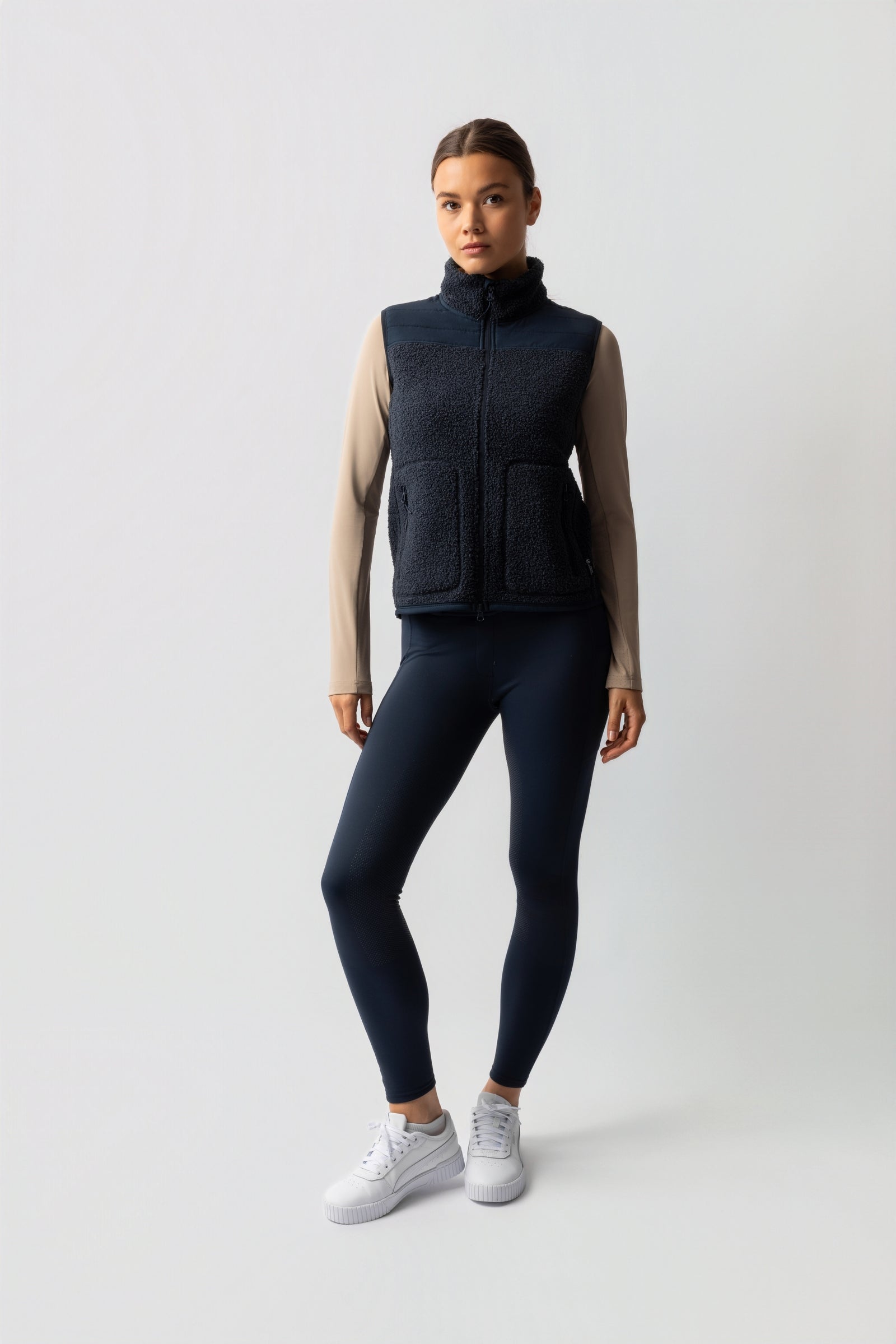 Horze Adira Teddyfleece Vest Women’s Riding Clothing