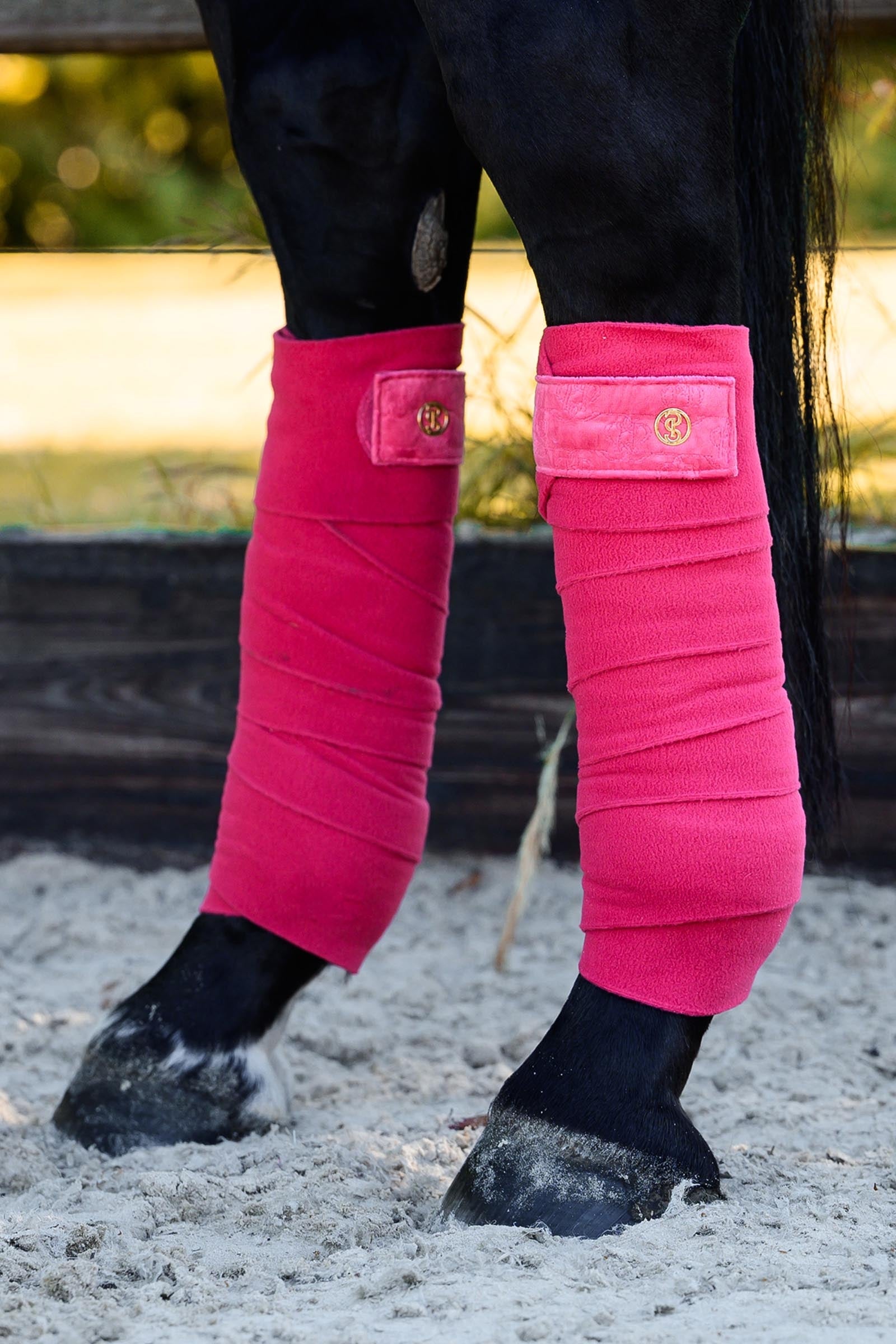 PS of Sweden Polos Velvet Monogram Leg & Hoof Protection