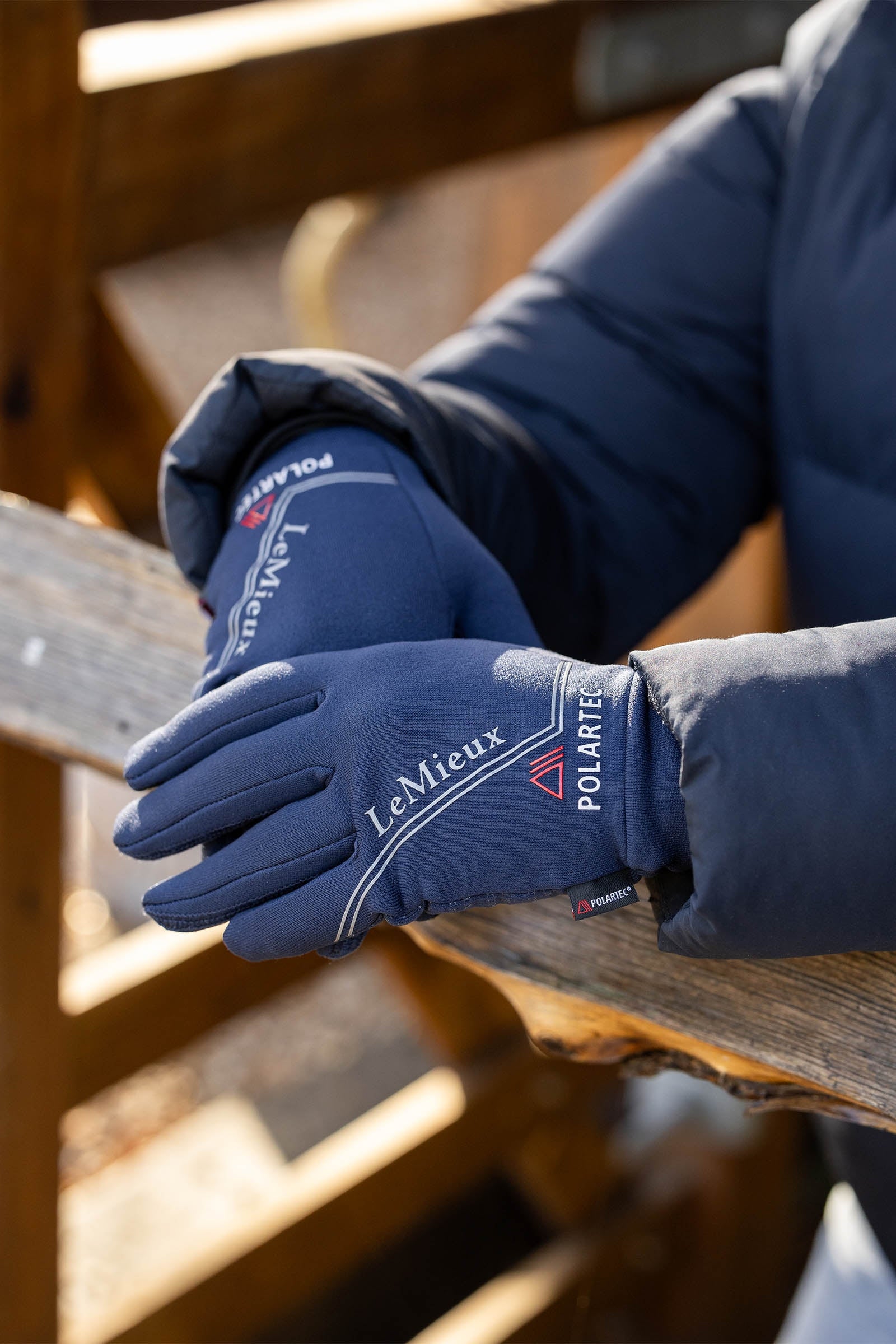 LeMieux Polartec 2.0 Riding Gloves Riding Gloves