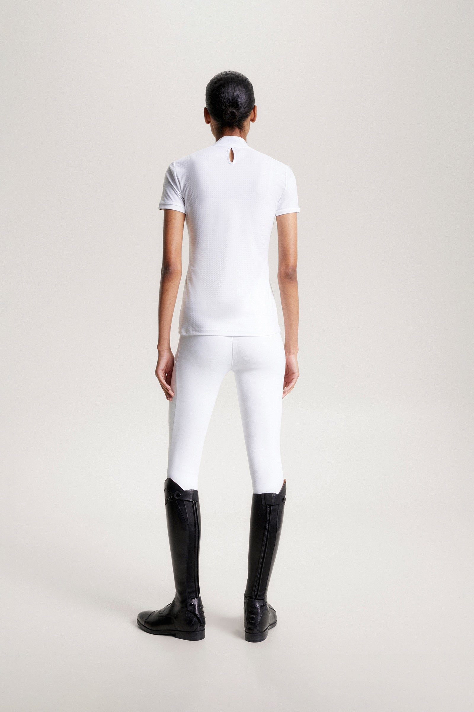 Tommy Hilfiger Equestrian Chelsea Cooling Short Sleeve Logo Show Shirt Women’s Riding Clothing