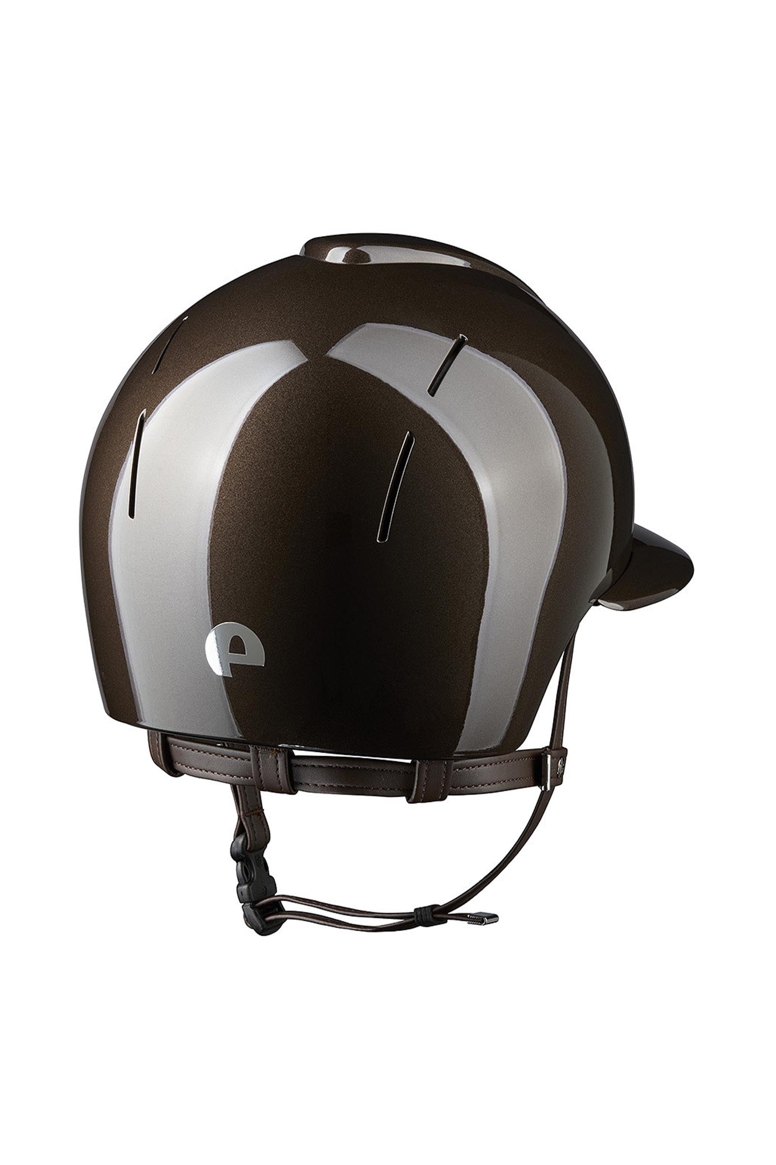 KEP Helmets KEP NOVA ABS Metal Polish Polo Riding Helmet Safety Equipment