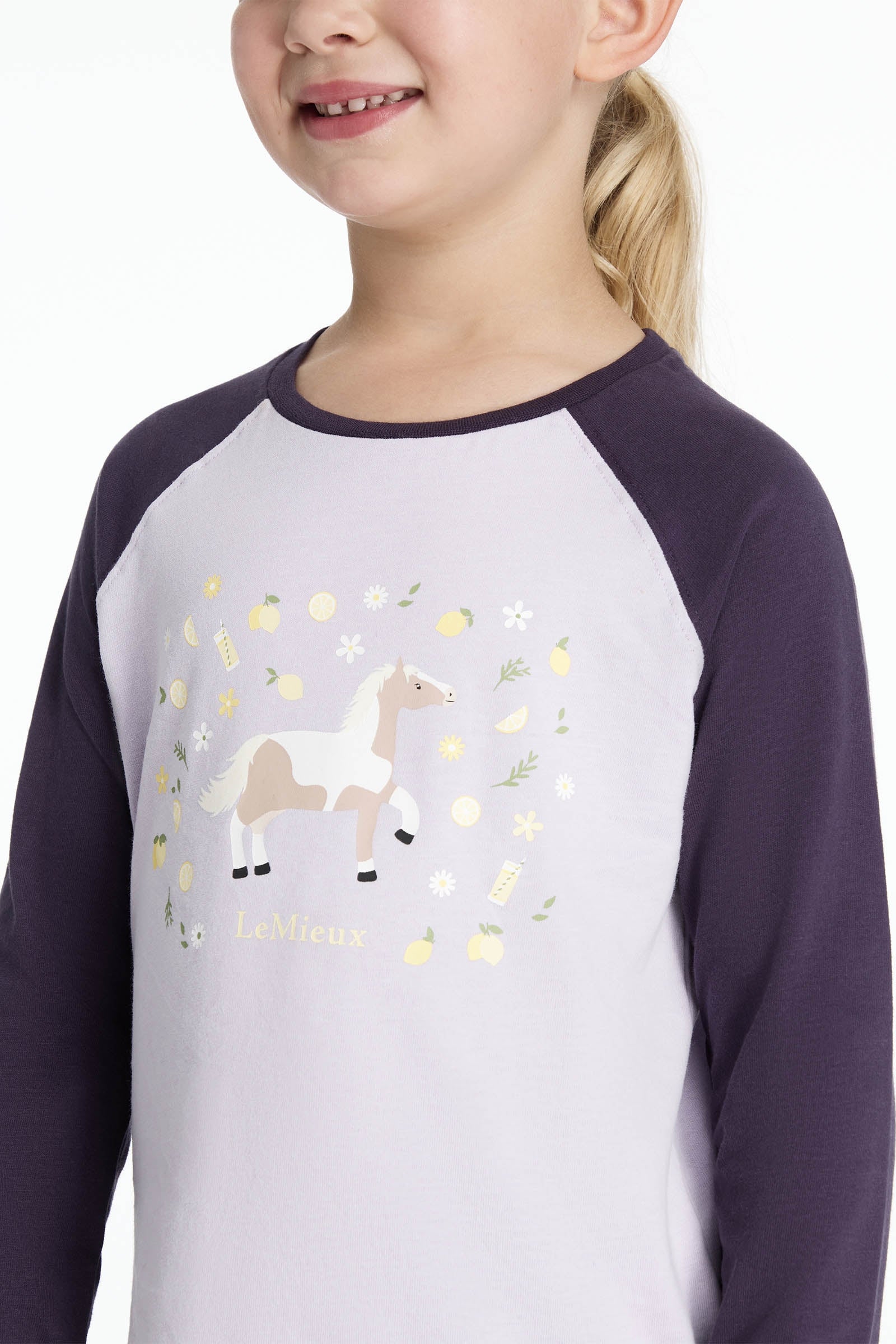 LeMieux Mini Jamie Chancer Kid´s Long Sleeve Top Kids Apparel