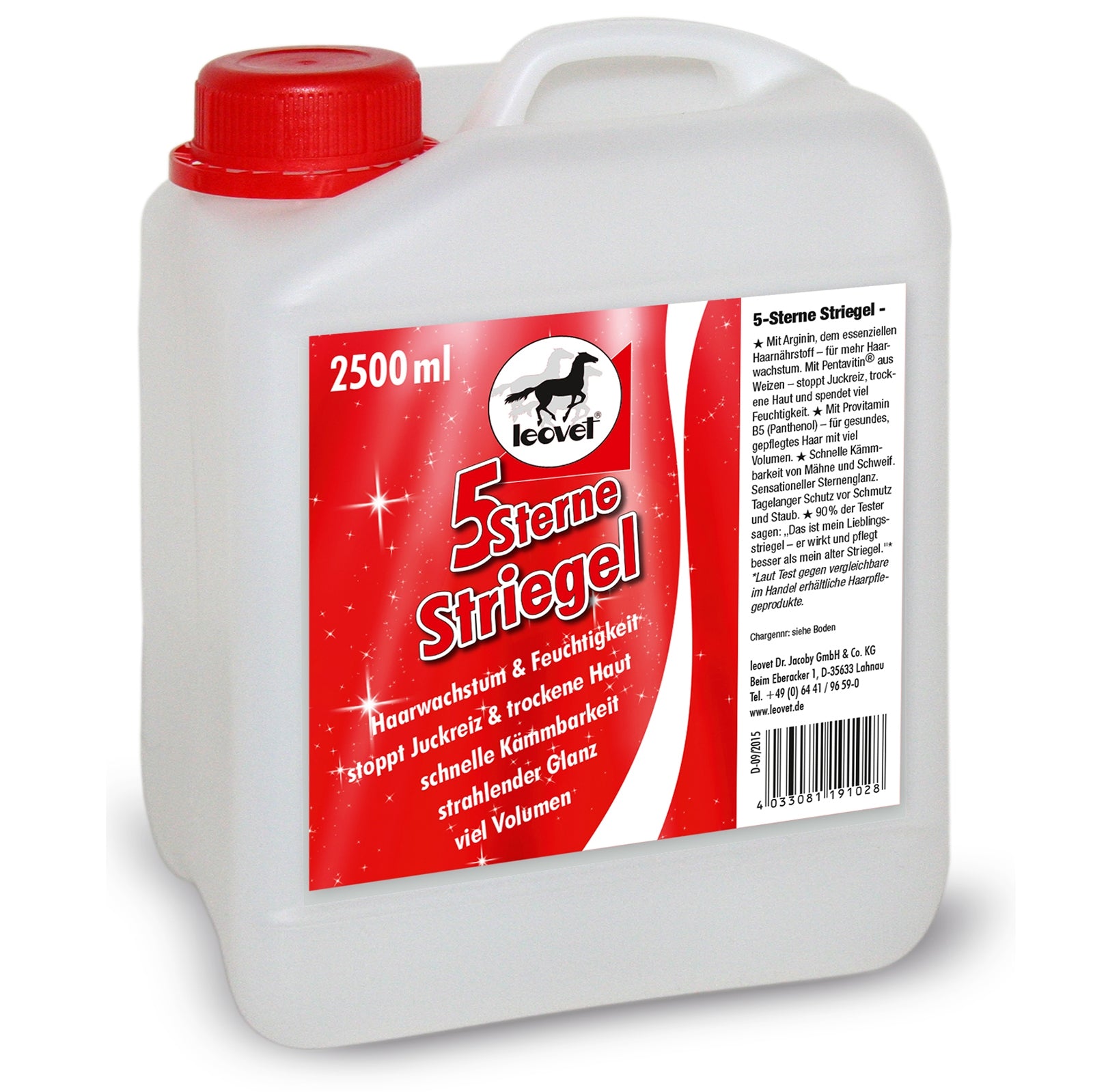 Leovet 5-Sterne Striegel 2500ml Pflege