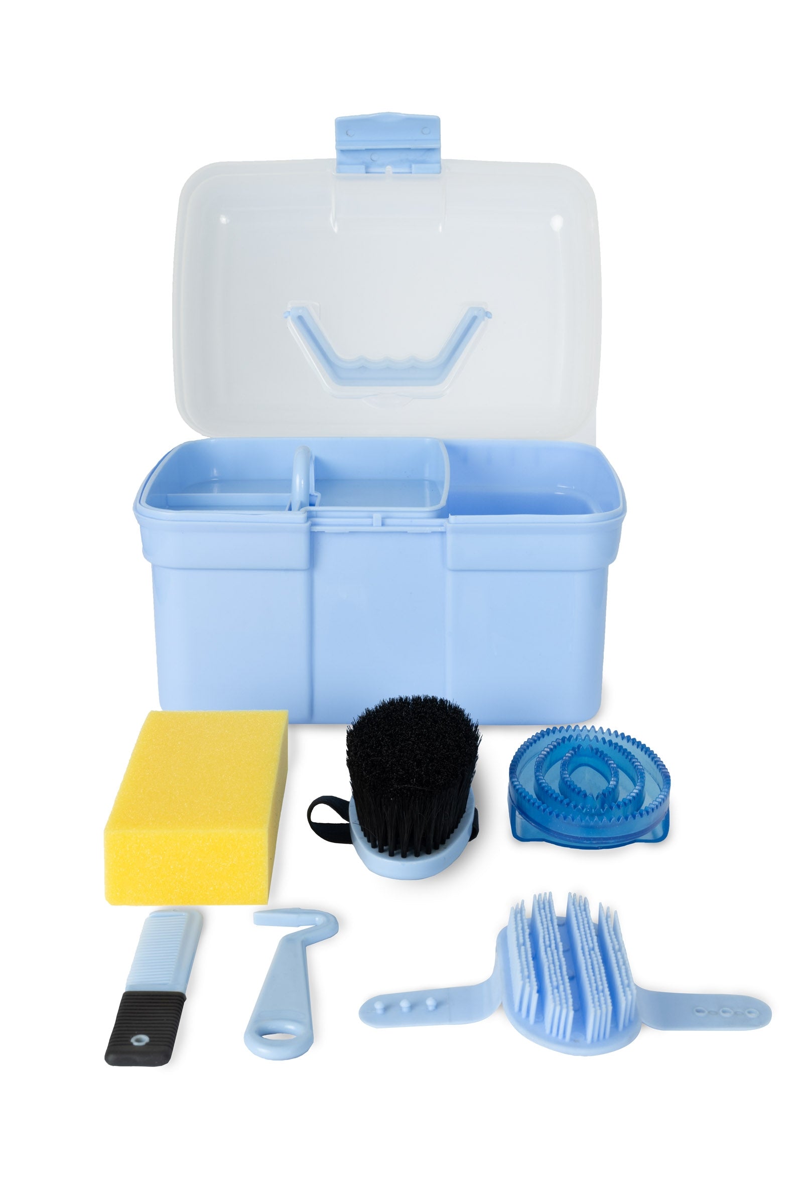 Horze Kinder-Putzbox (Set) Pferde Putzzeug