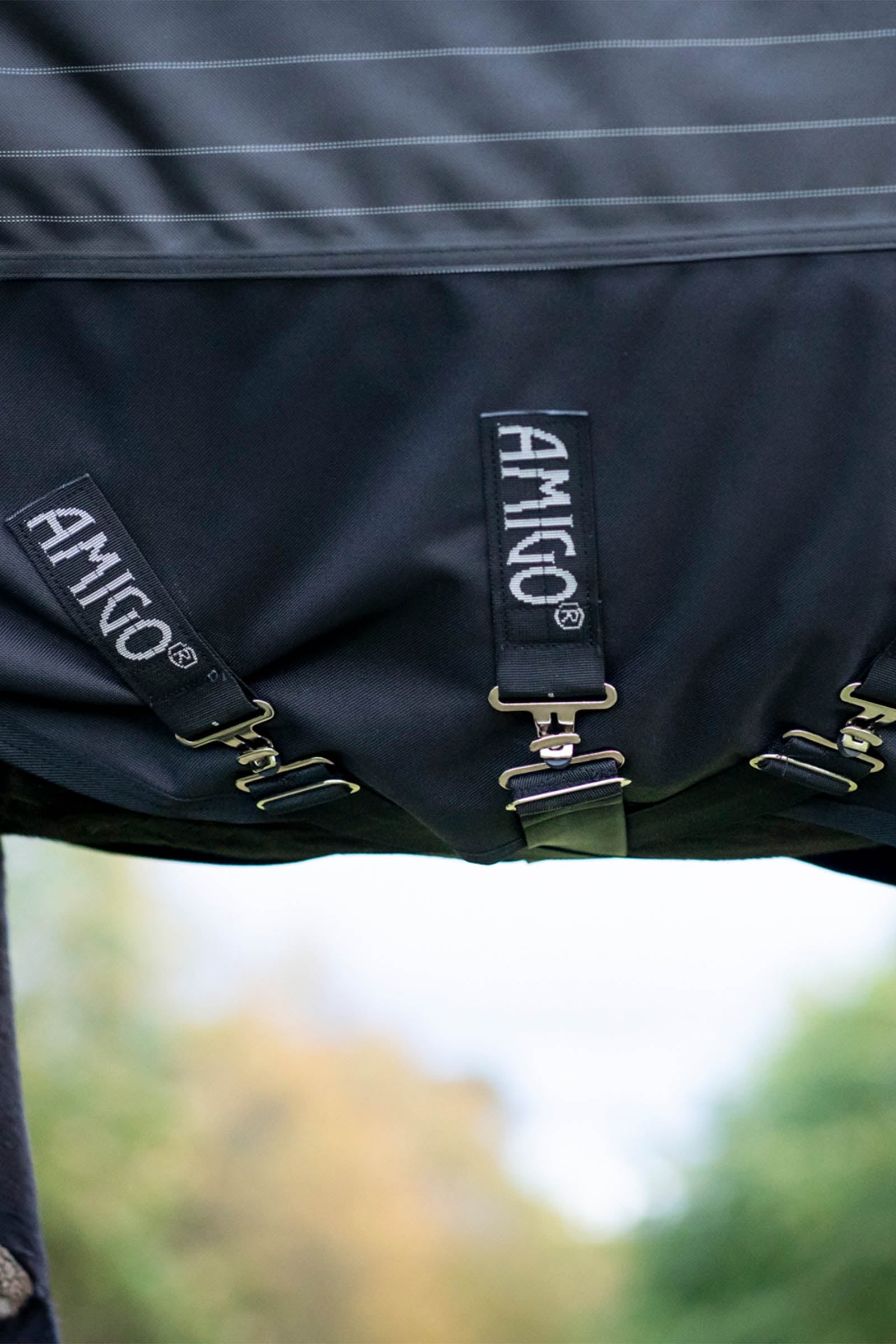 Horseware Amigo 1200D FieldSafe Reflectech Plus Turnout Rug, 250 g Horse Rugs