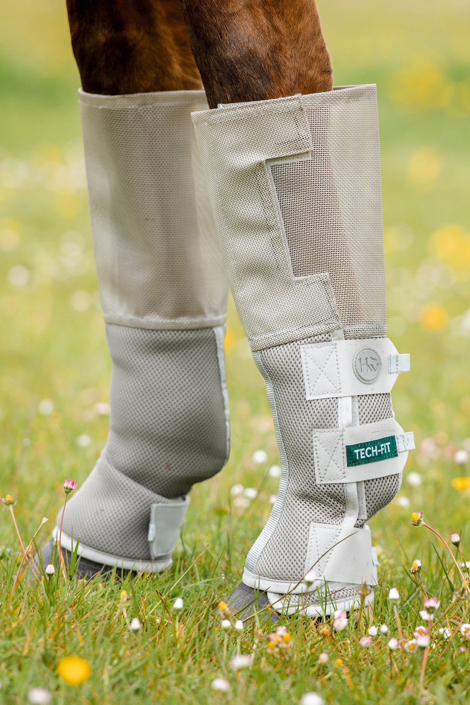 Horseware Rambo Tech-Fit Fliegen Beinschutz (4er Set) Leg Protection & Hoof Protection for Horses