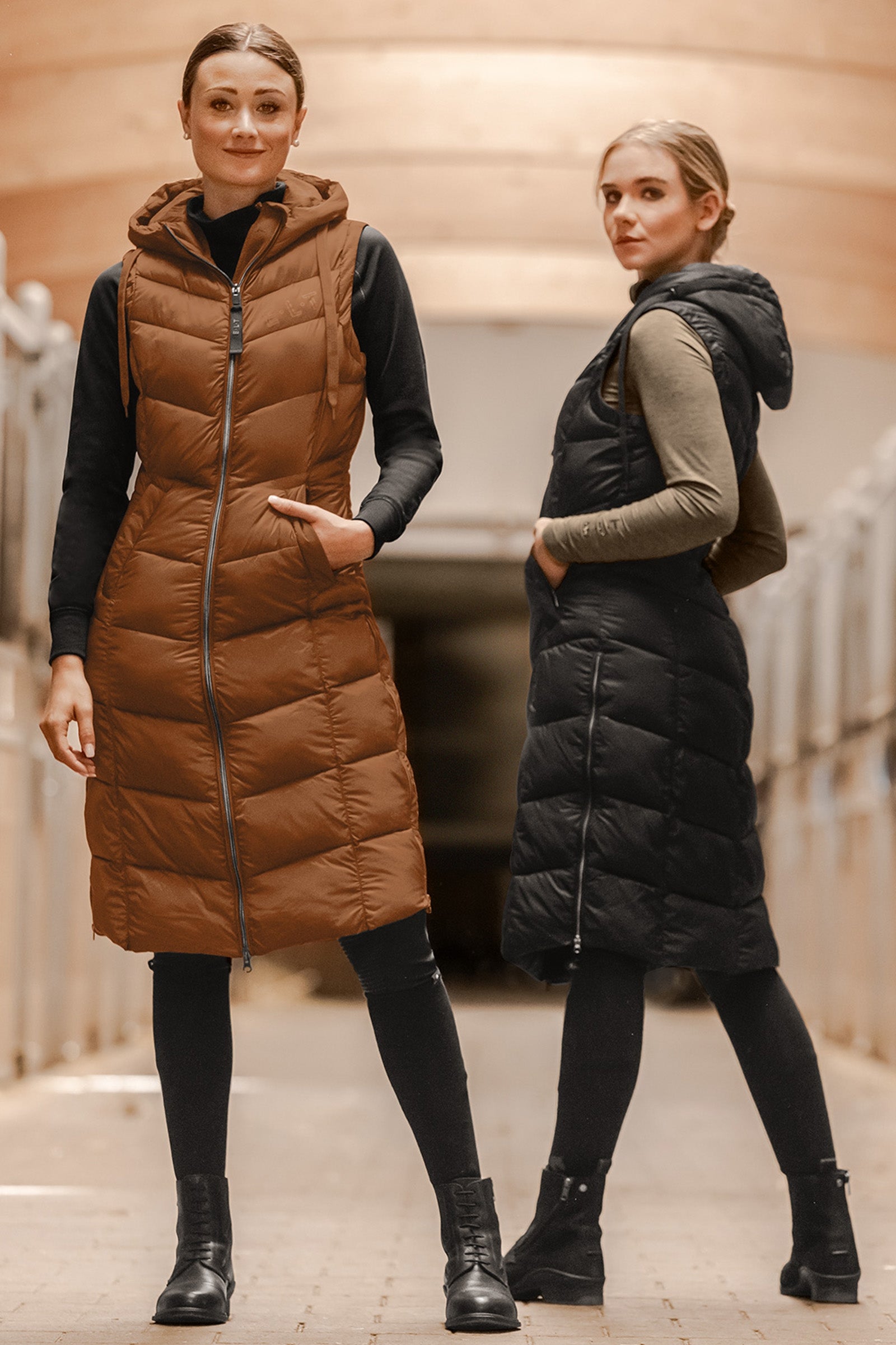 ELT Waldhausen Ostende Women´s Lightweight Long Vest Women’s Riding Clothing