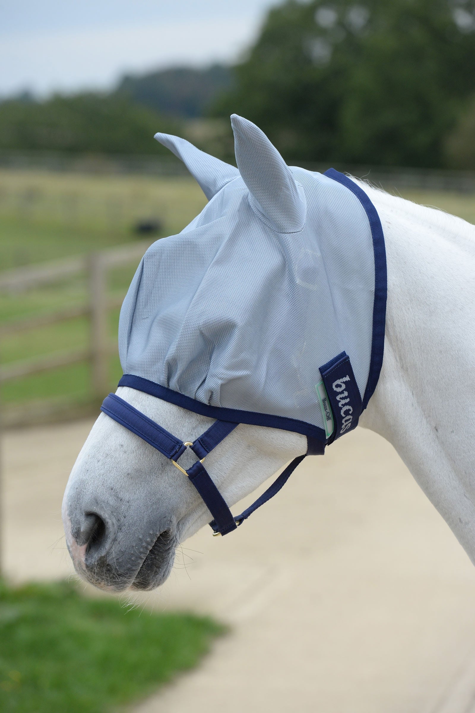 Bucas Buzz-Off Fly Mask Antifly Protection for Horses