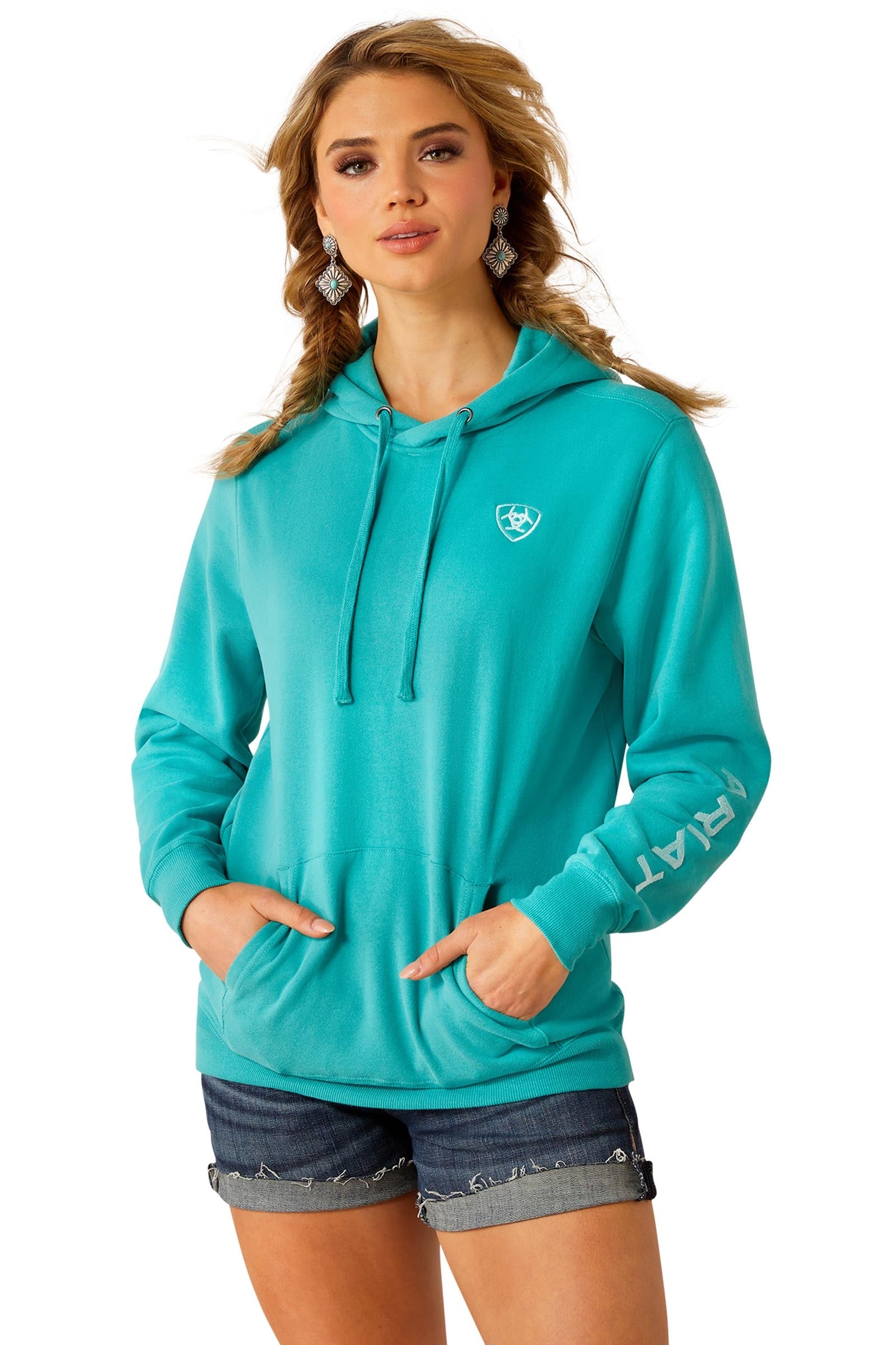 Ariat Logo 2.0 Damen Kapuzenpullover Damen Reitbekleidung