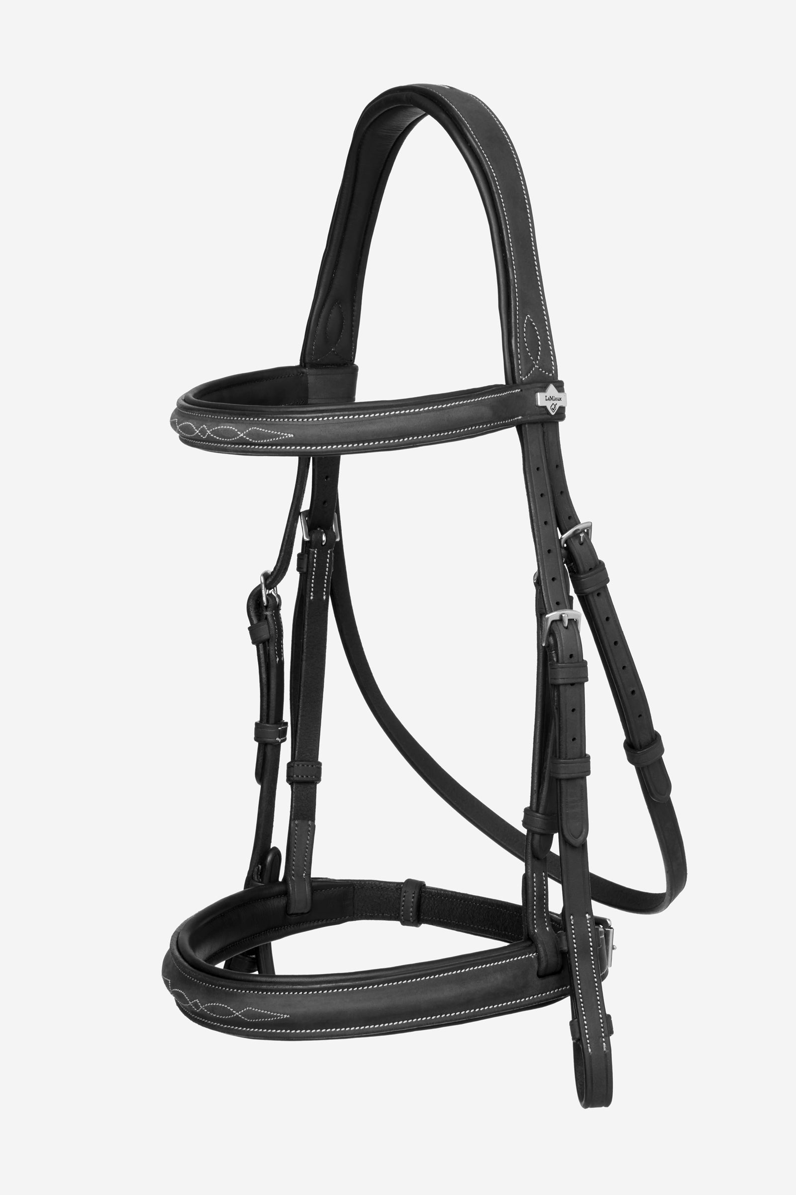 LeMieux Hunter Zaumzeug mit Bestickung Trensenzäume & Zügel