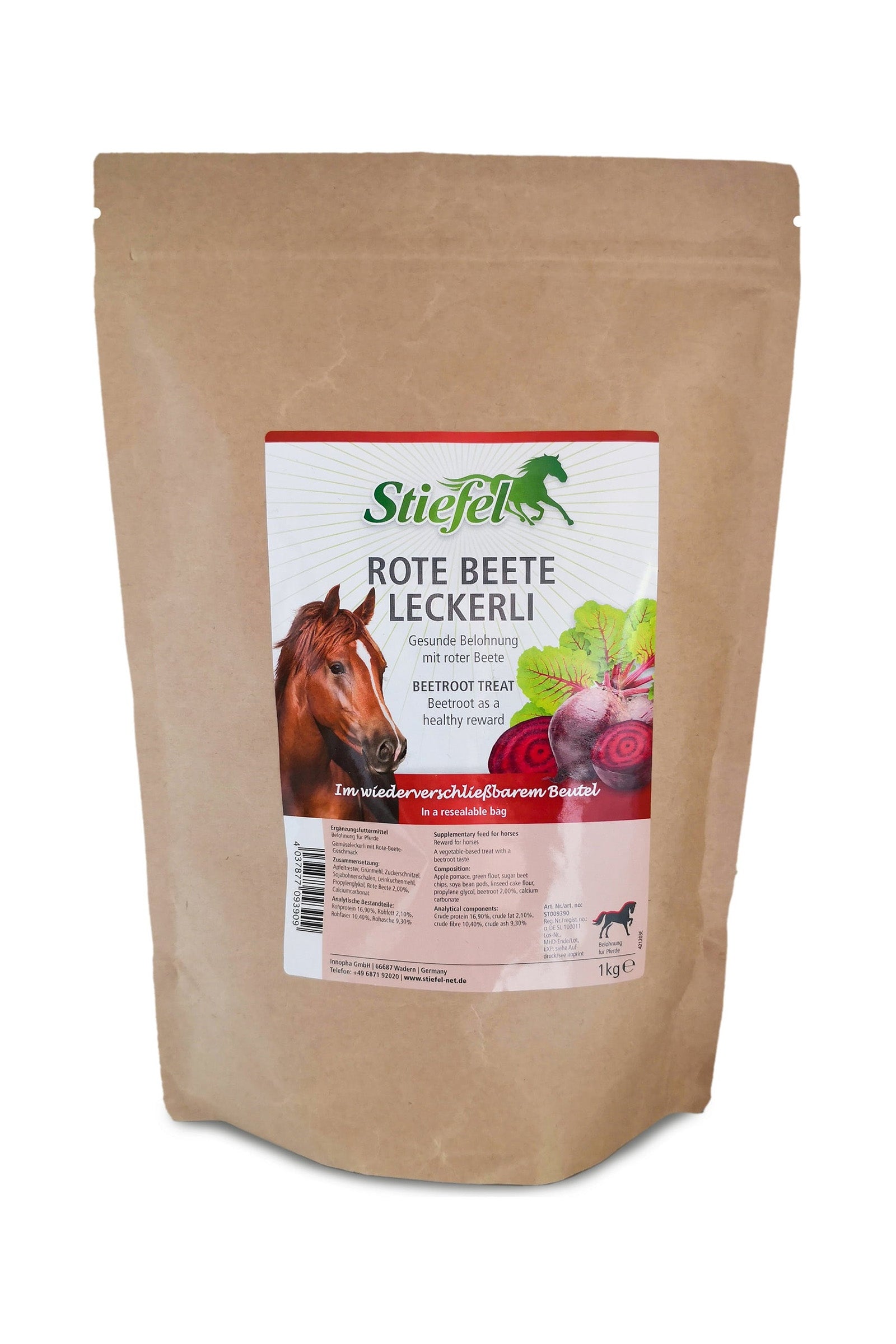 Stiefel Rote Beete Leckerli, 1kg Horse Feed & Nutrition
