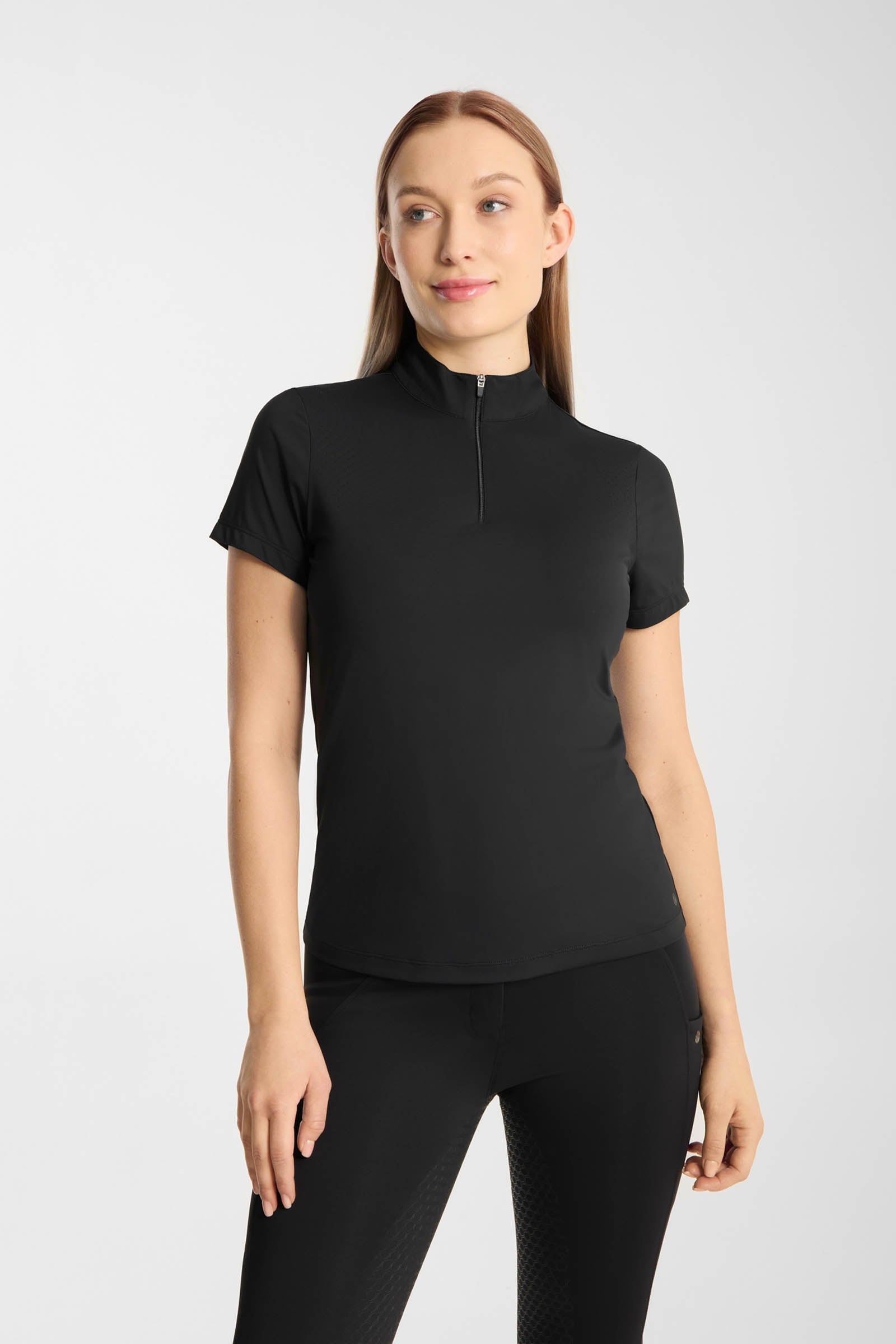 Horze Emmie Damen Cooling Trainingsshirt Kurzarm Damen Reitbekleidung