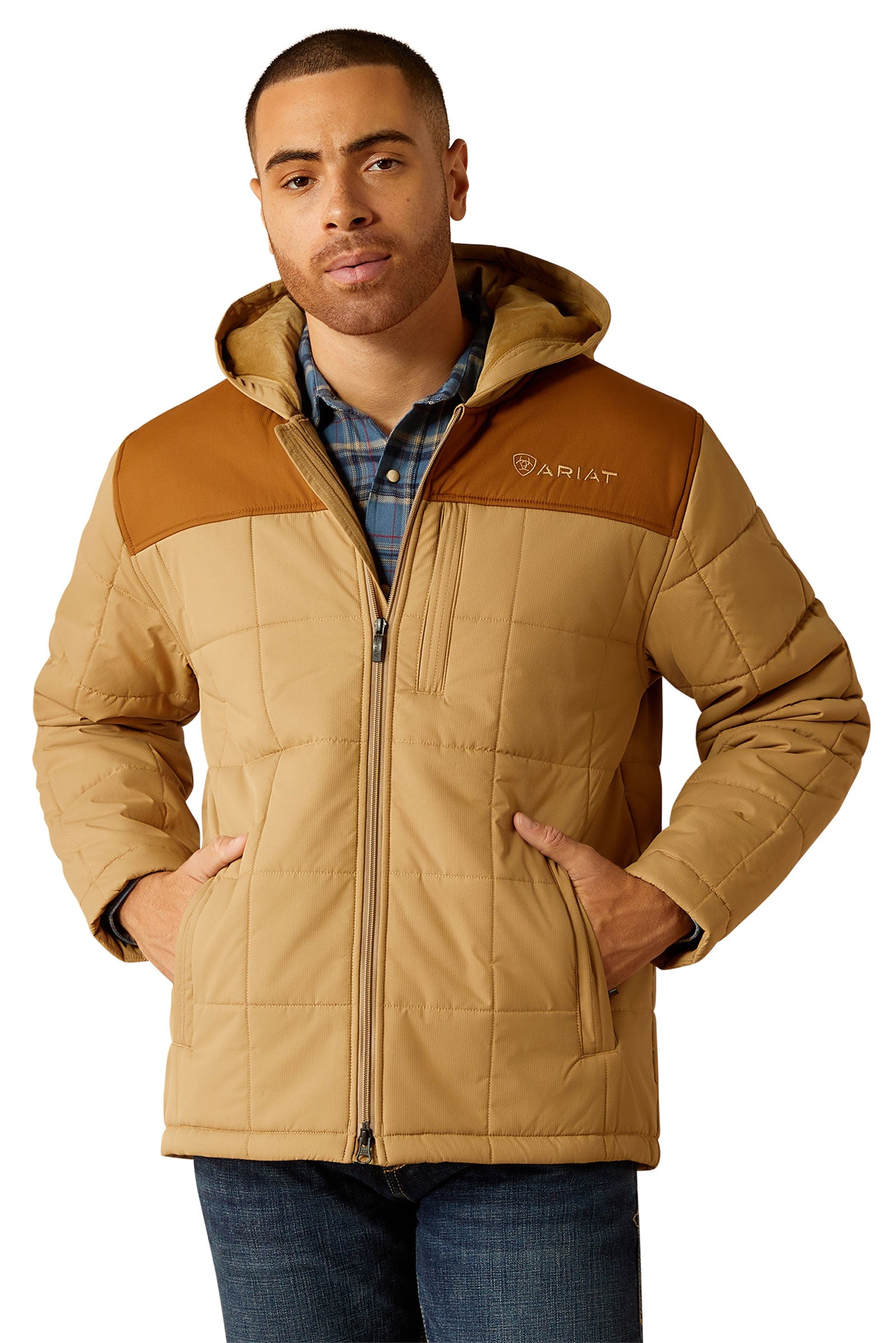 Ariat Crius Hooded Insulated Jacket Mens Riding Clothing