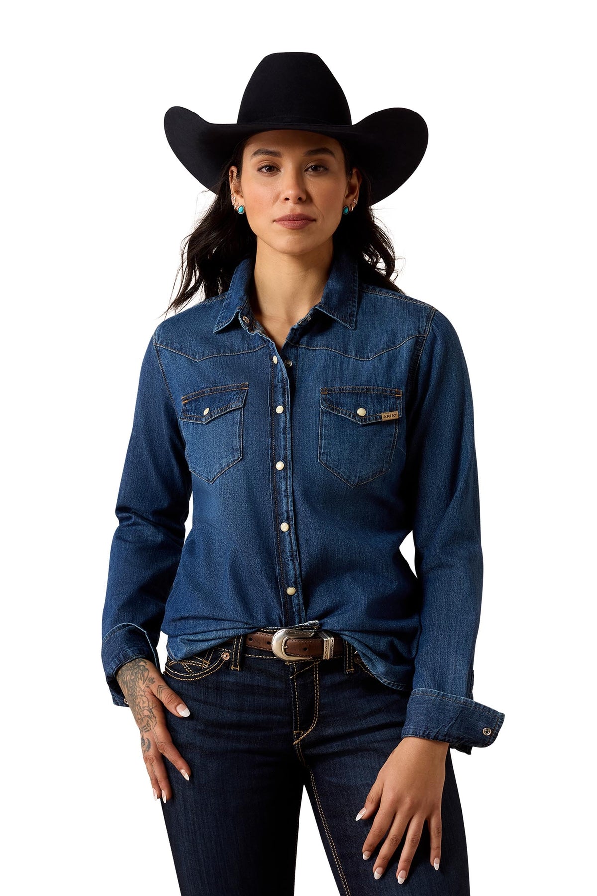 Ariat Damen Farriday Hemd Damen Reitbekleidung