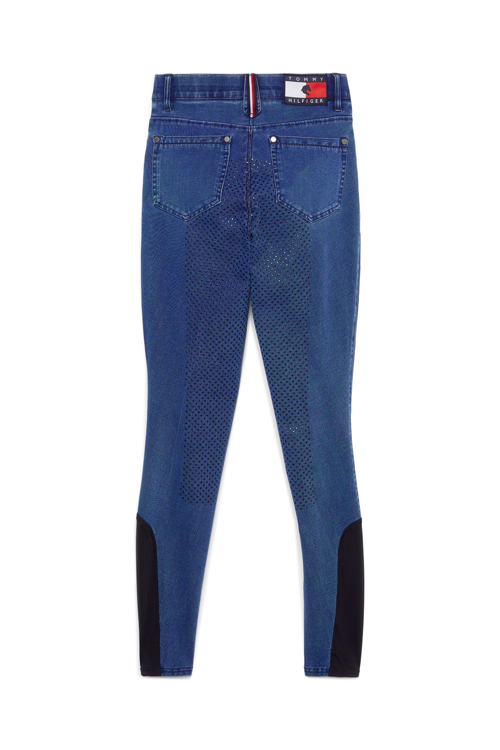 Tommy Hilfiger Equestrian Queens Denim Full Grip Breeches Womens Breeches