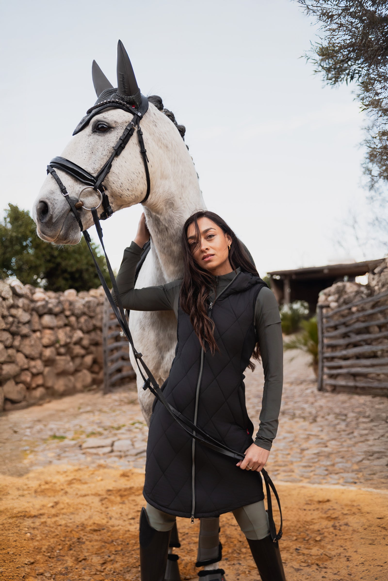 B Vertigo Agnetha Women´s Padded Long Vest Women’s Riding Clothing