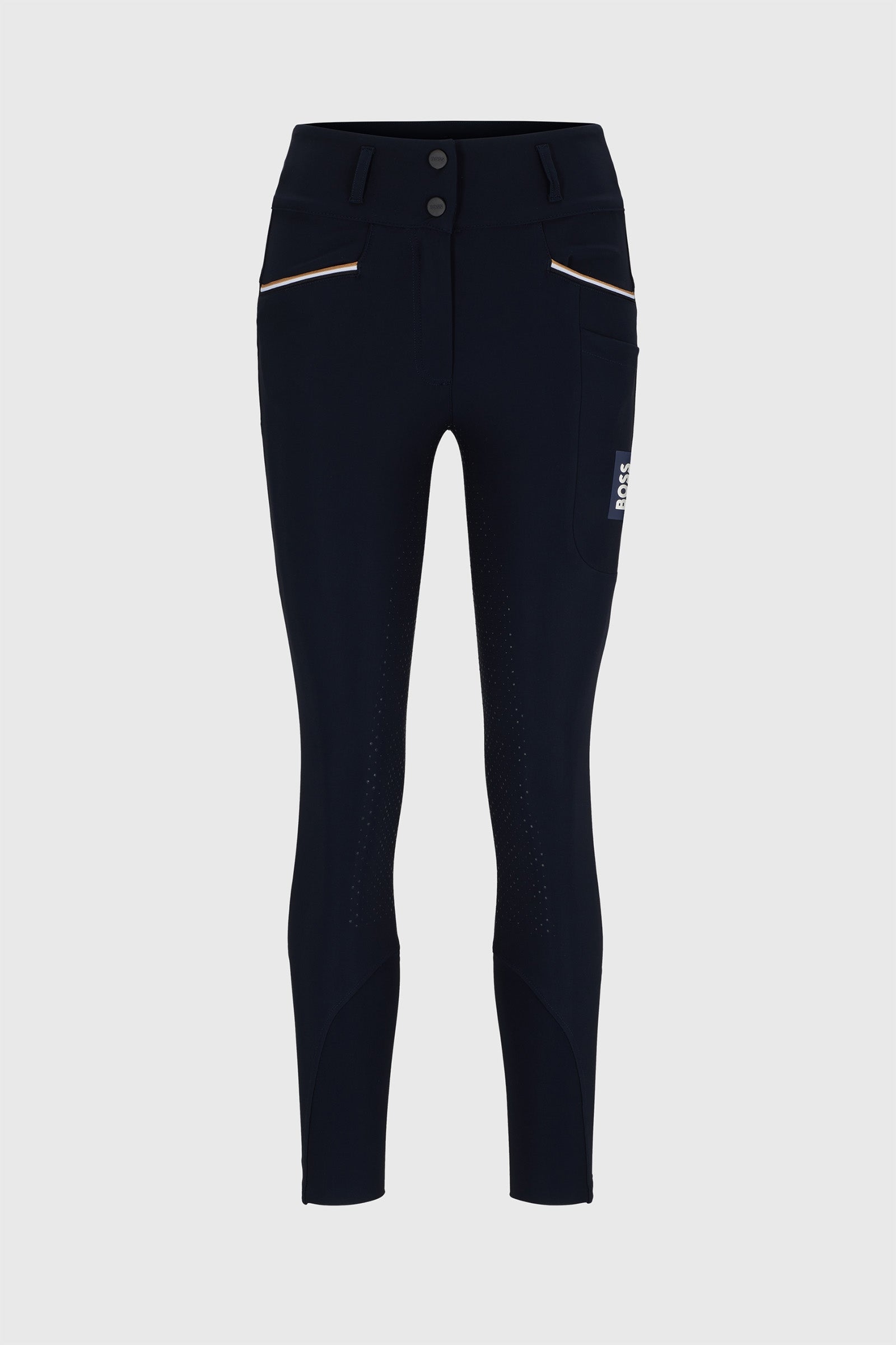 Boss Hailey Vollbesatz High Waist Sommer Reithose Womens Breeches
