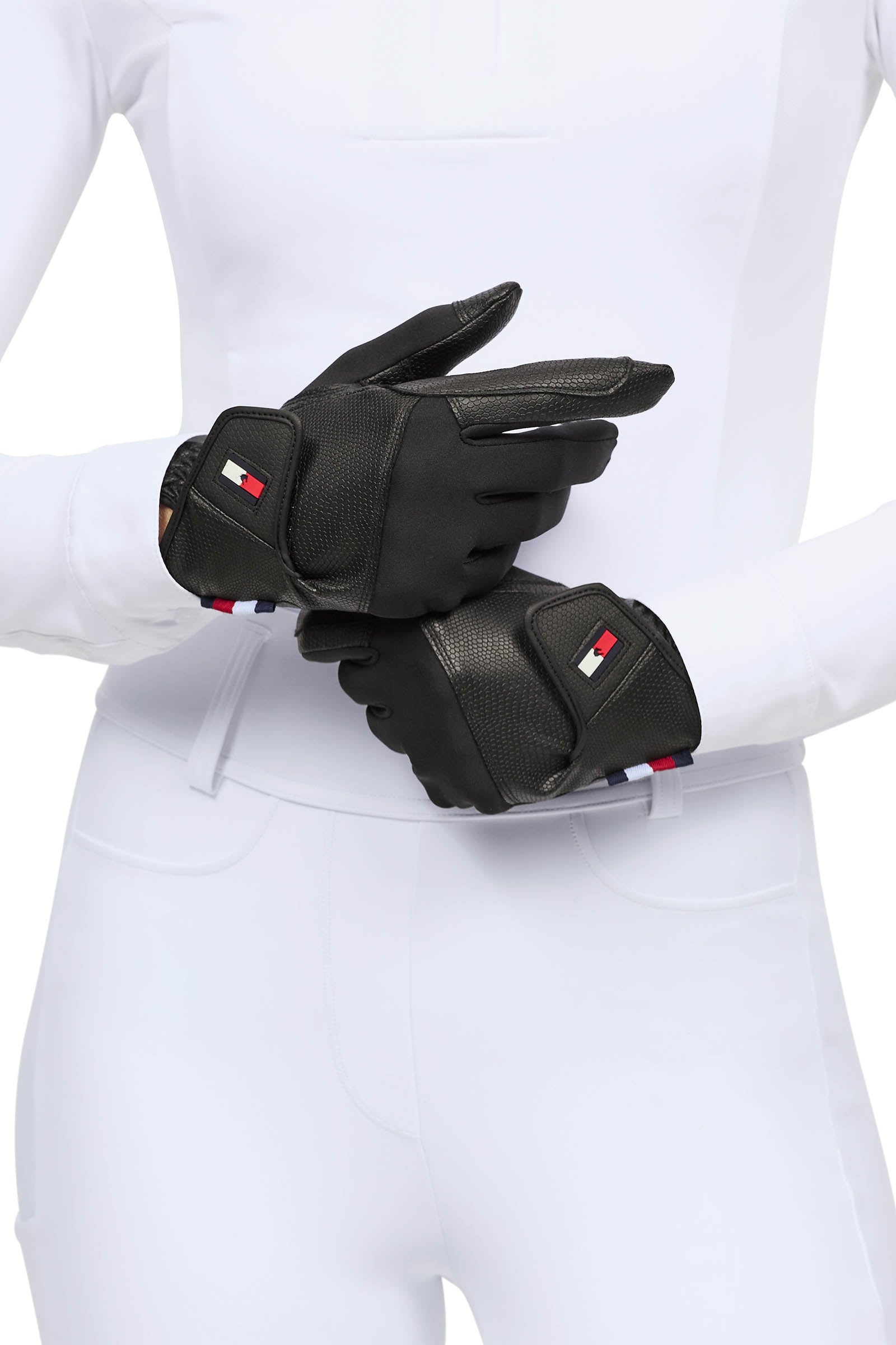 hilfiger mütze und handschuhe Tommy Hilfiger Equestrian Bryce Winter-Reithandschuhe