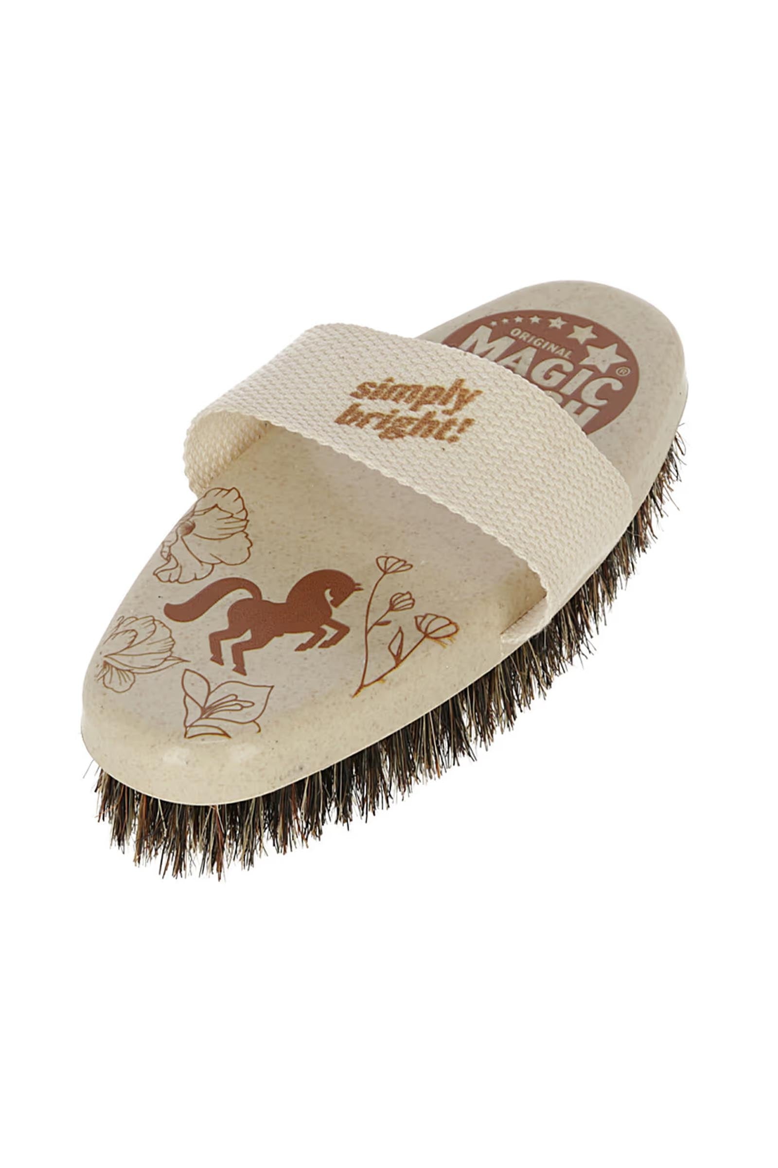 Magic Brush MagicBrush Small Horse Brush WaterLily Horse Grooming Tools